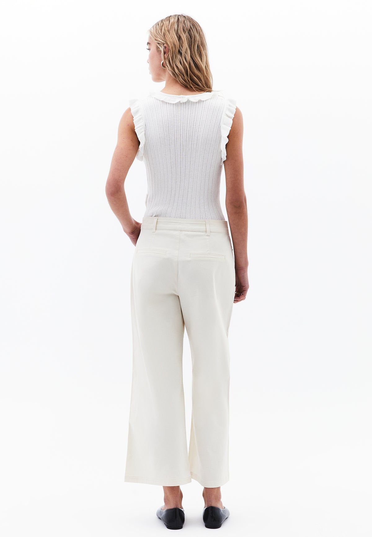 Culotte Pants - Cream