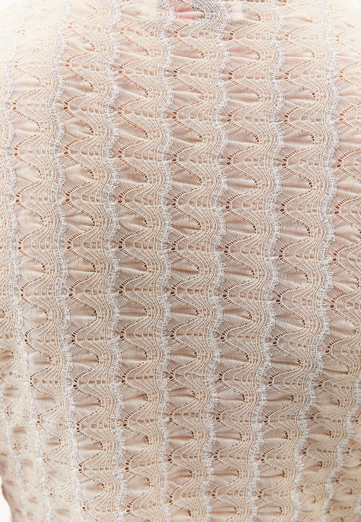 Fitted Tank Top With Buckle Detail - ALMOND MILK