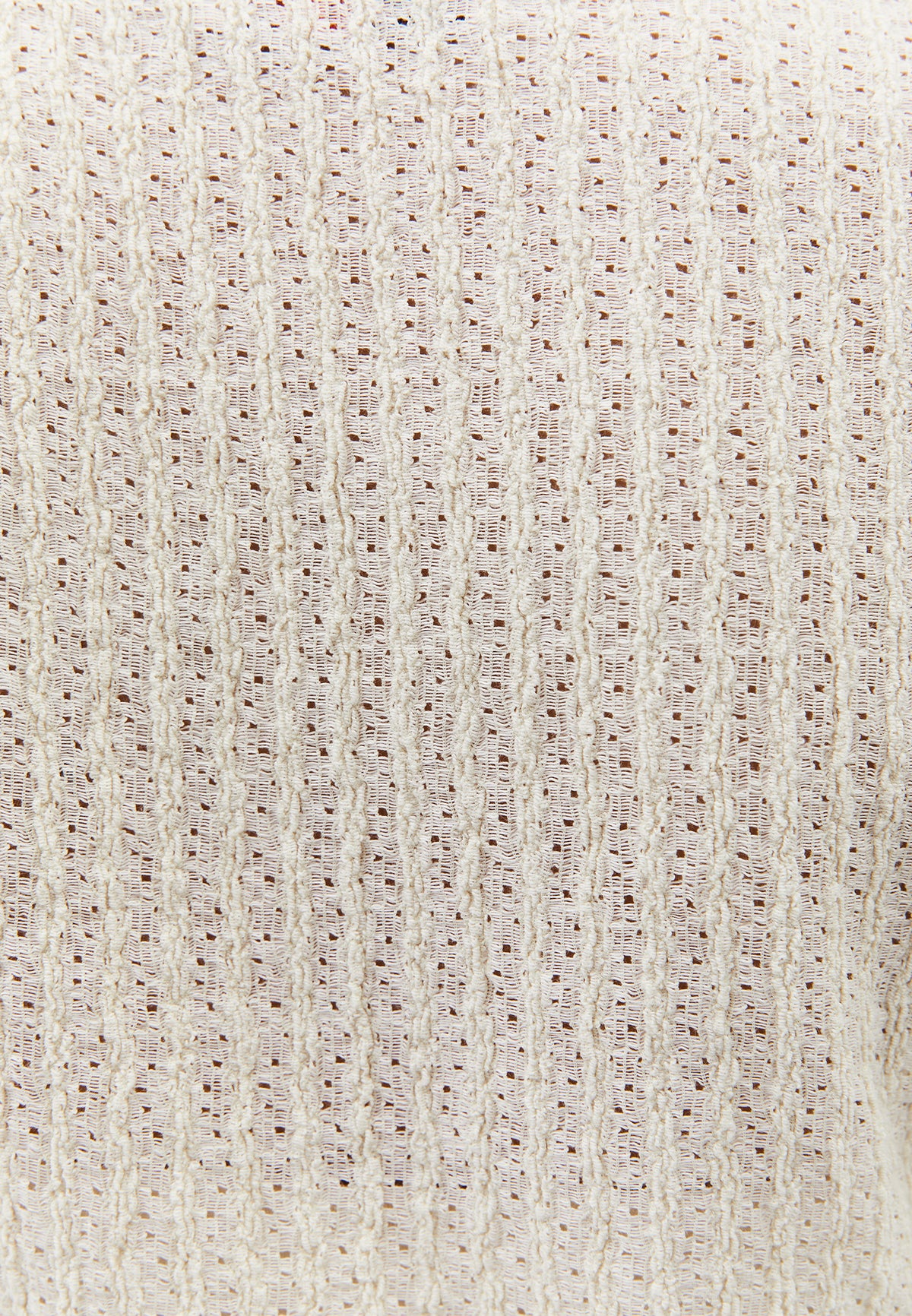 Asymmetric Boat Neck Blouse - ALMOND MILK