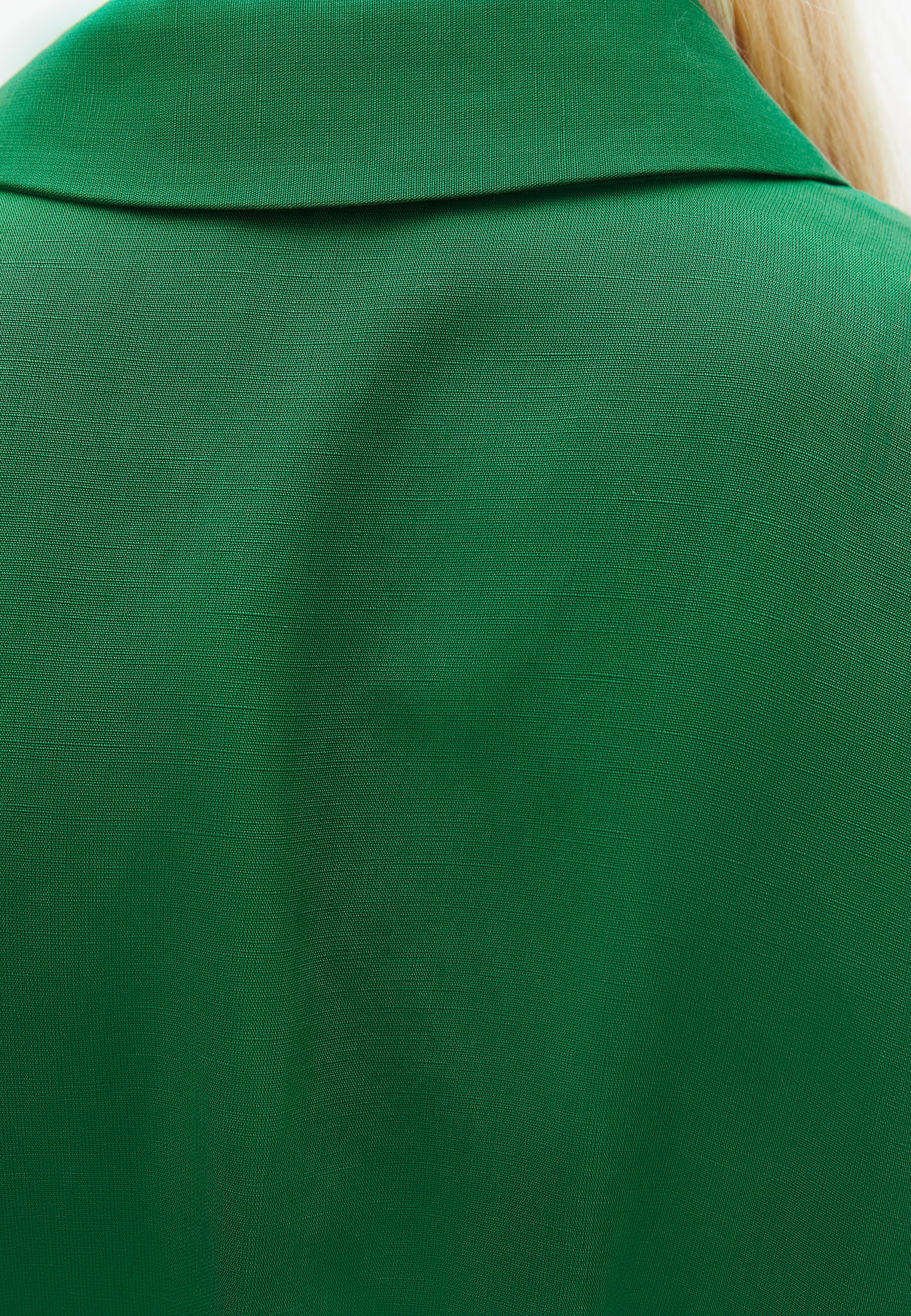 Long shirt collar dress with belt detail - AMAZON