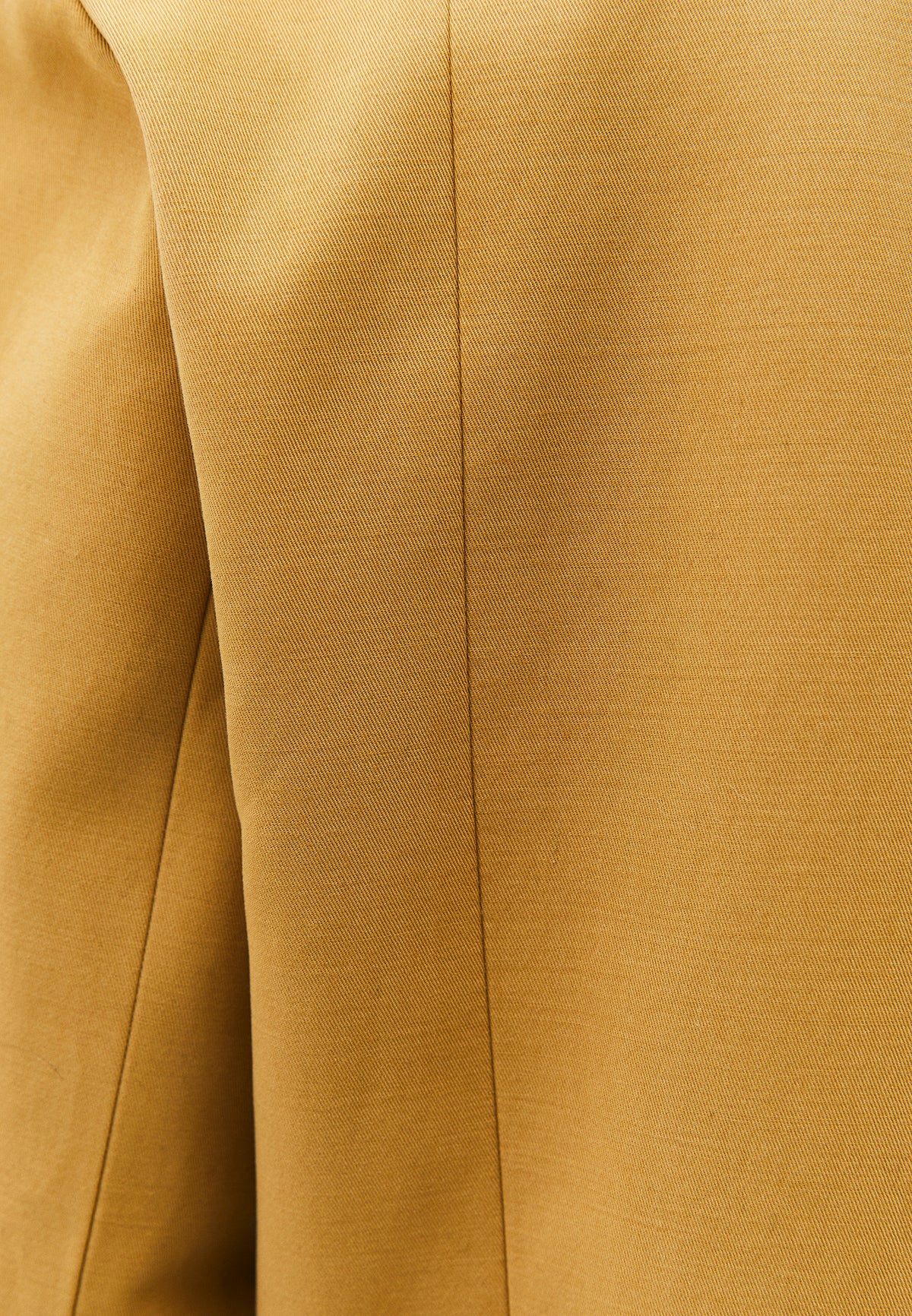 Oversize Double Breasted Blazer Jacket - Yellow