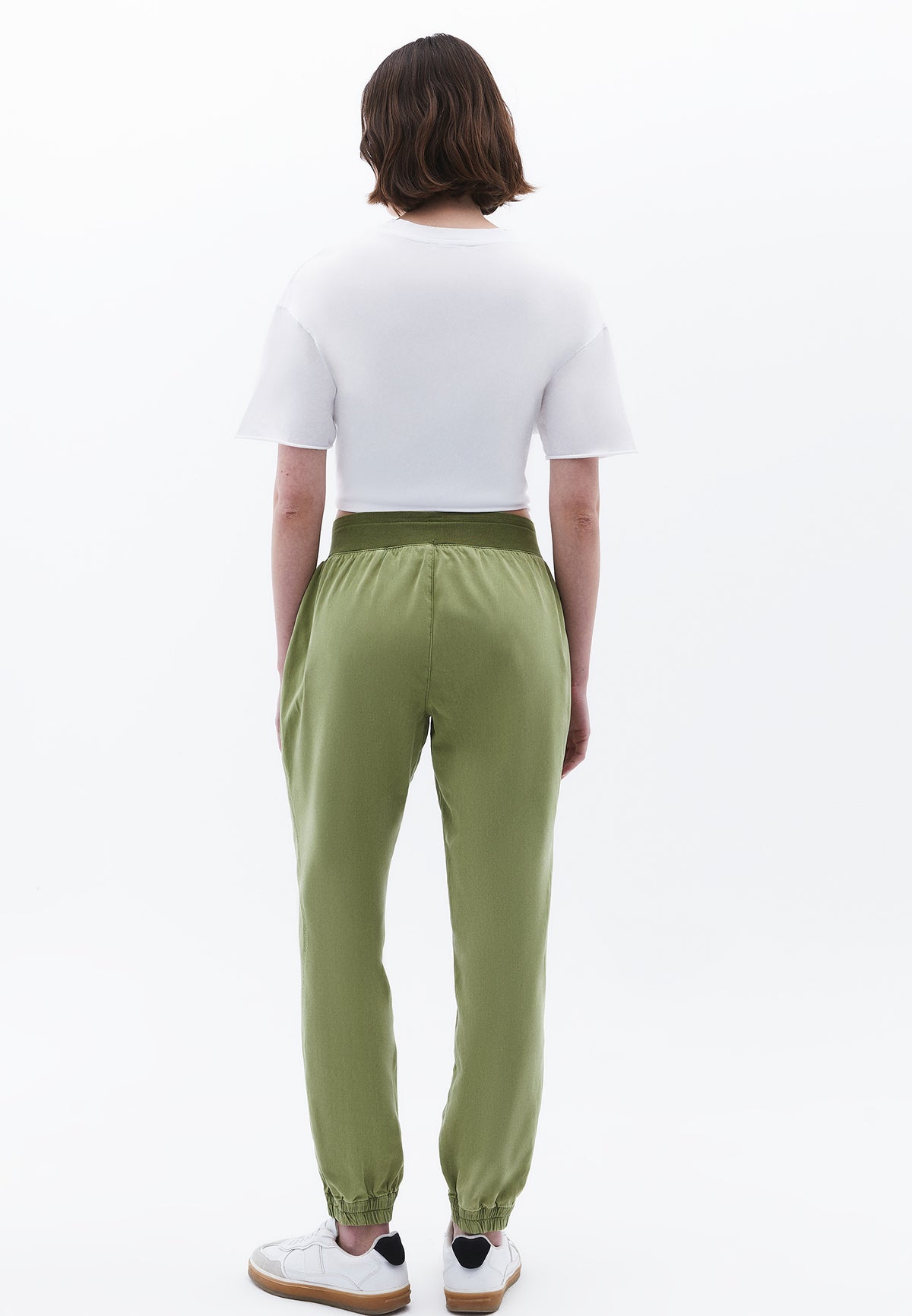 Jogger Regular Waist Pants - Green