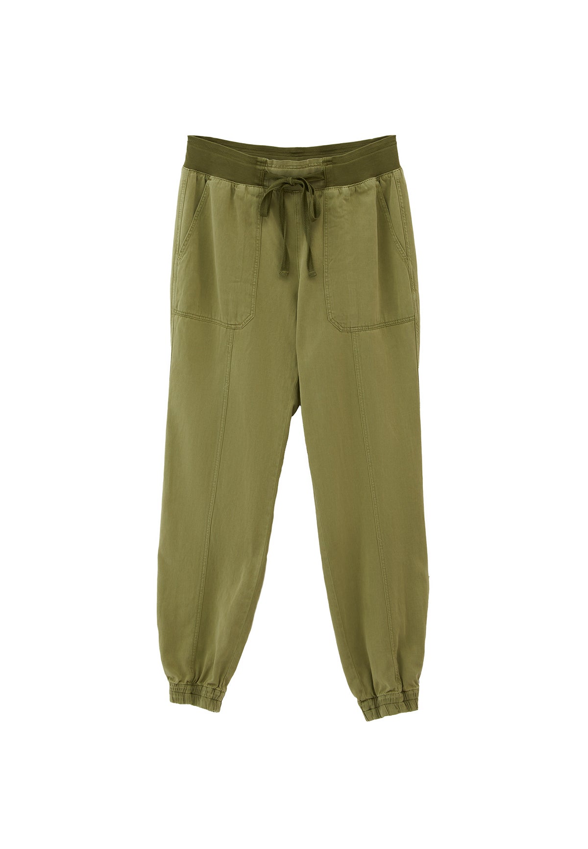 Jogger Regular Waist Pants - Green
