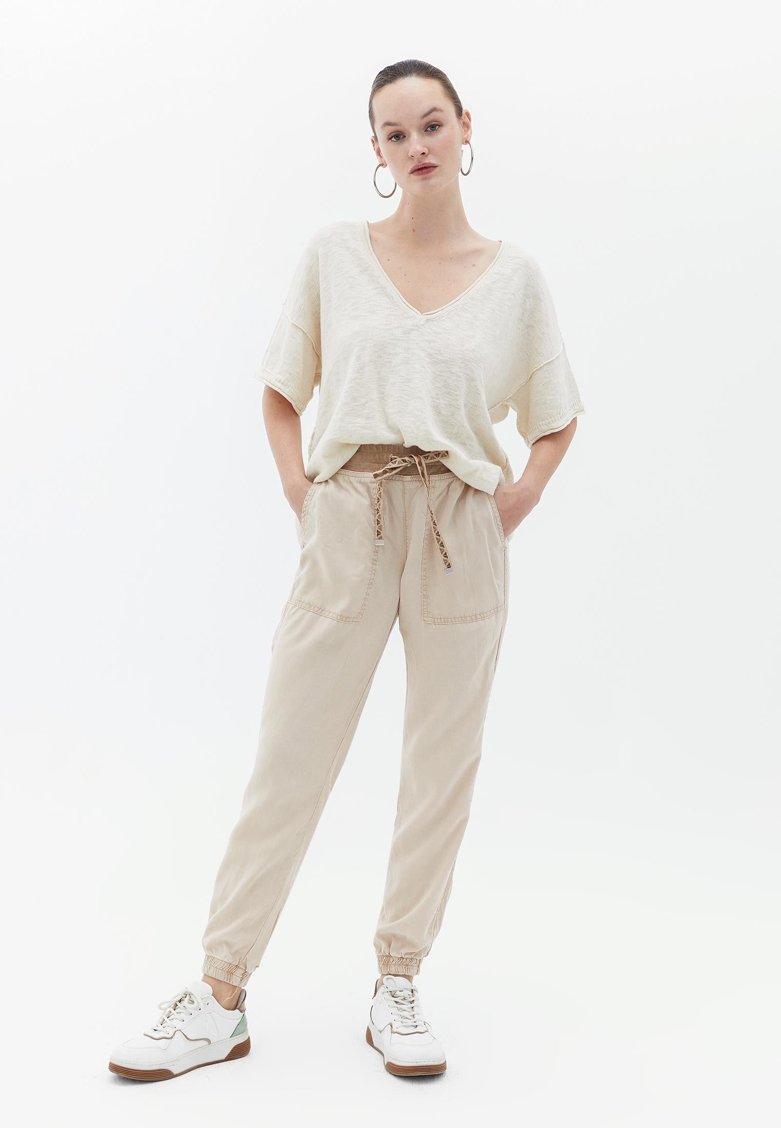 Tencel Jogger Pants - ANTIK OXFORD TAN