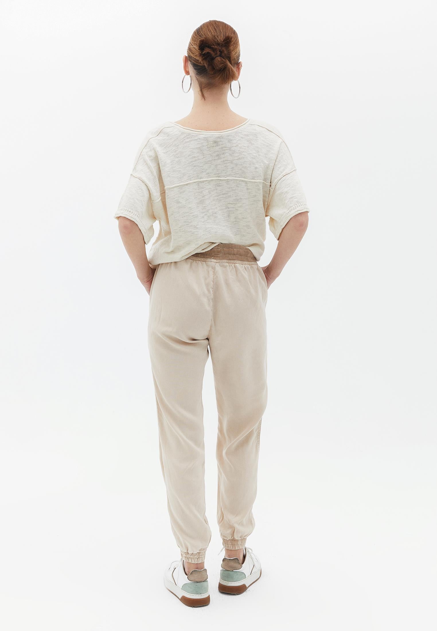 Tencel Jogger Pants - ANTIK OXFORD TAN