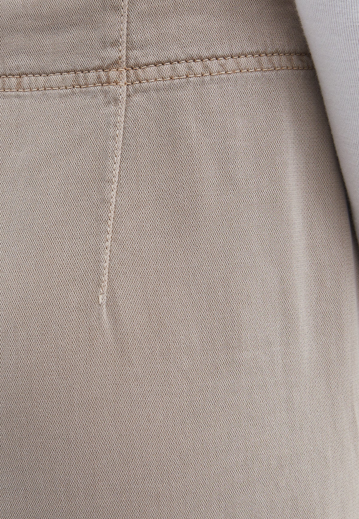 Wide Leg Trousers - Beige