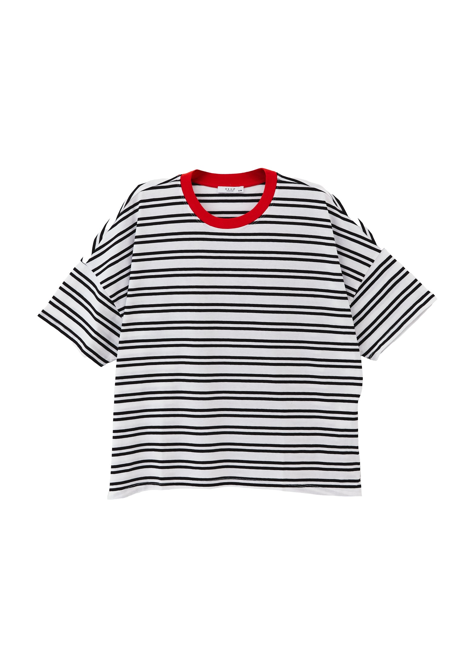 Oversize tunic t-shirt - BLACK STRIPE