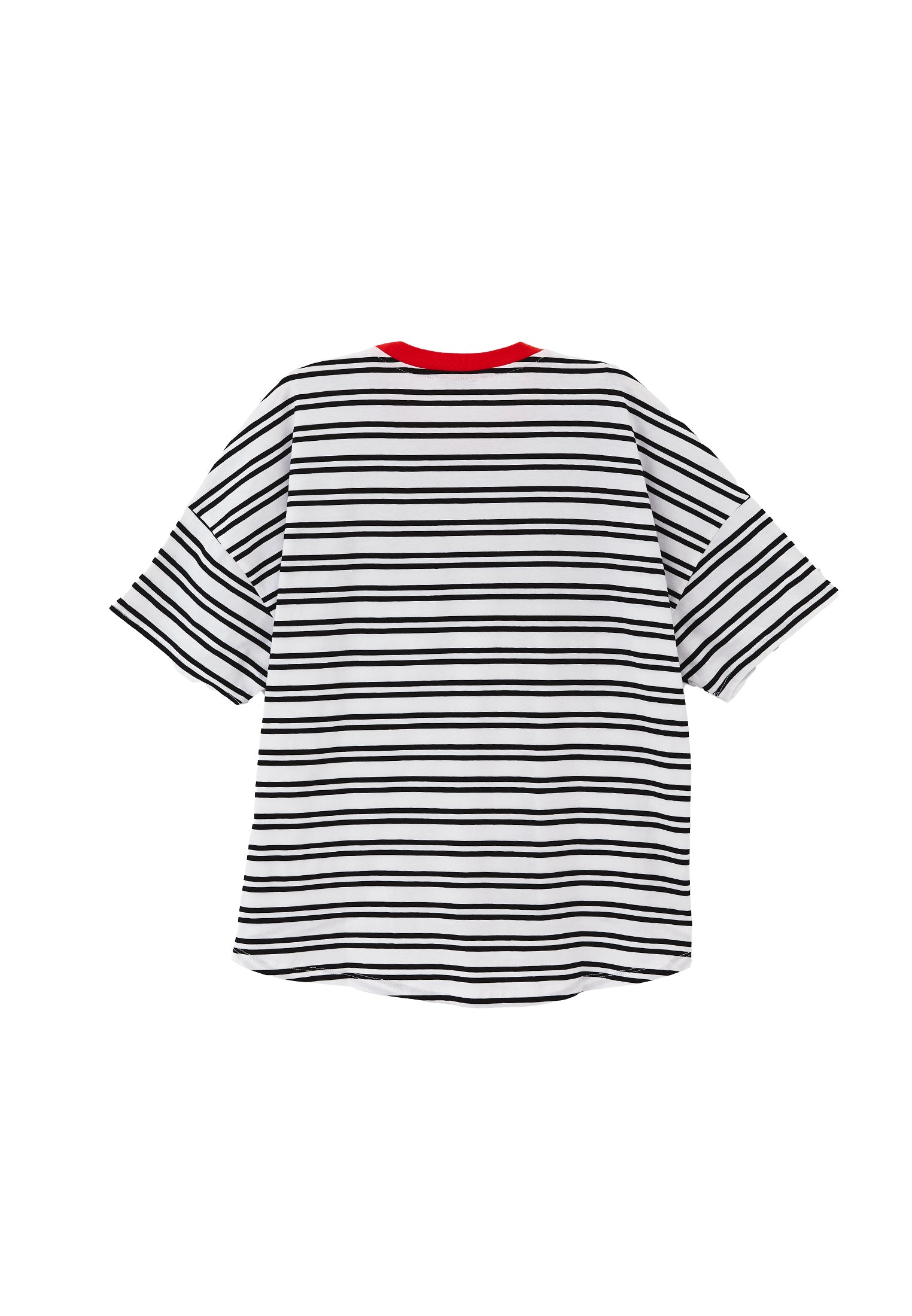 Oversize tunic t-shirt - BLACK STRIPE