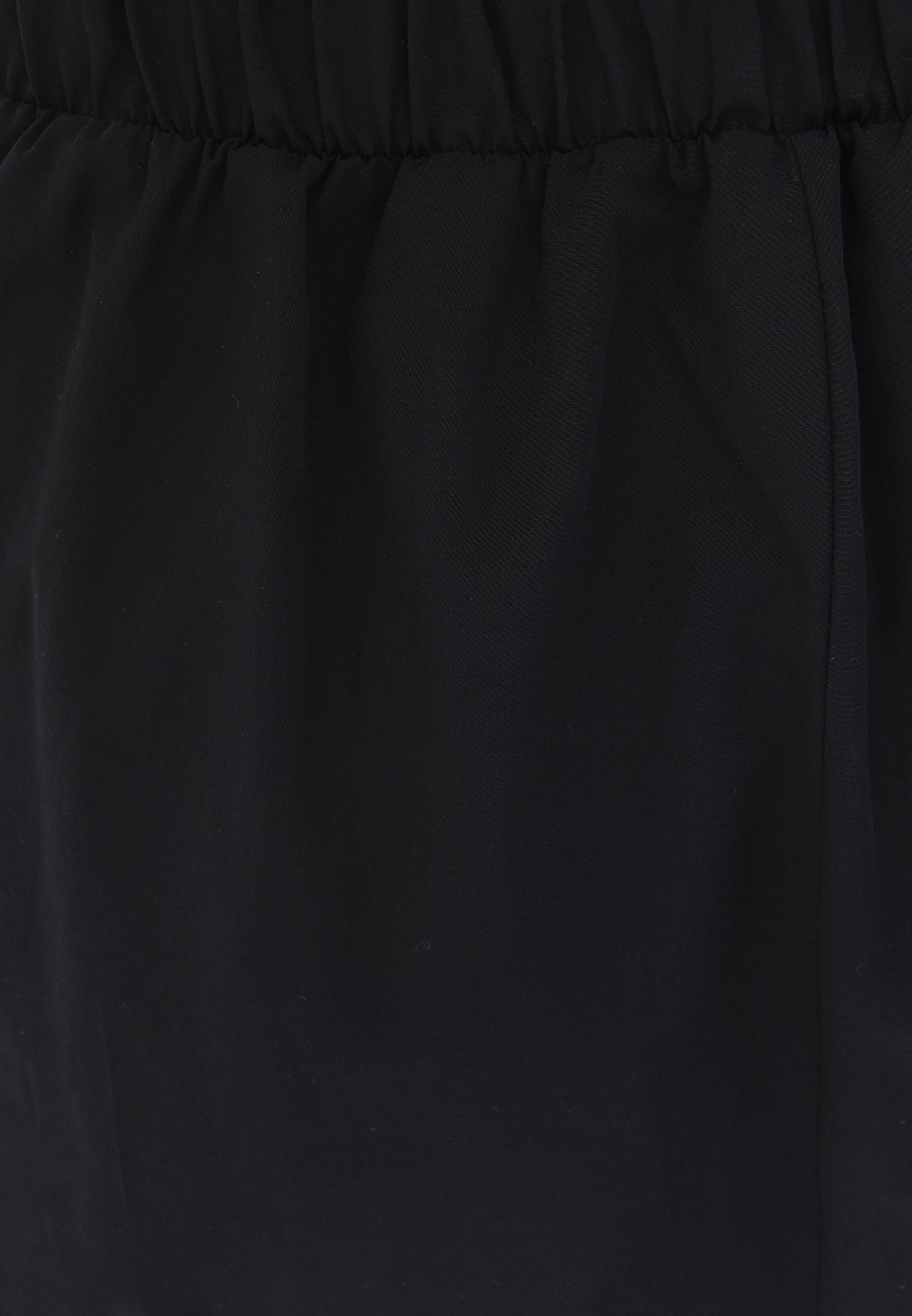 High waist wide leg pants - BLACK