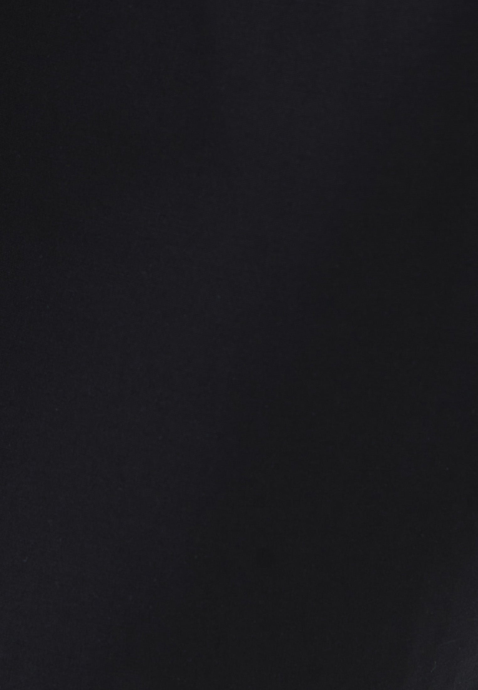 قميص كبير الحجم بجيب - أسود