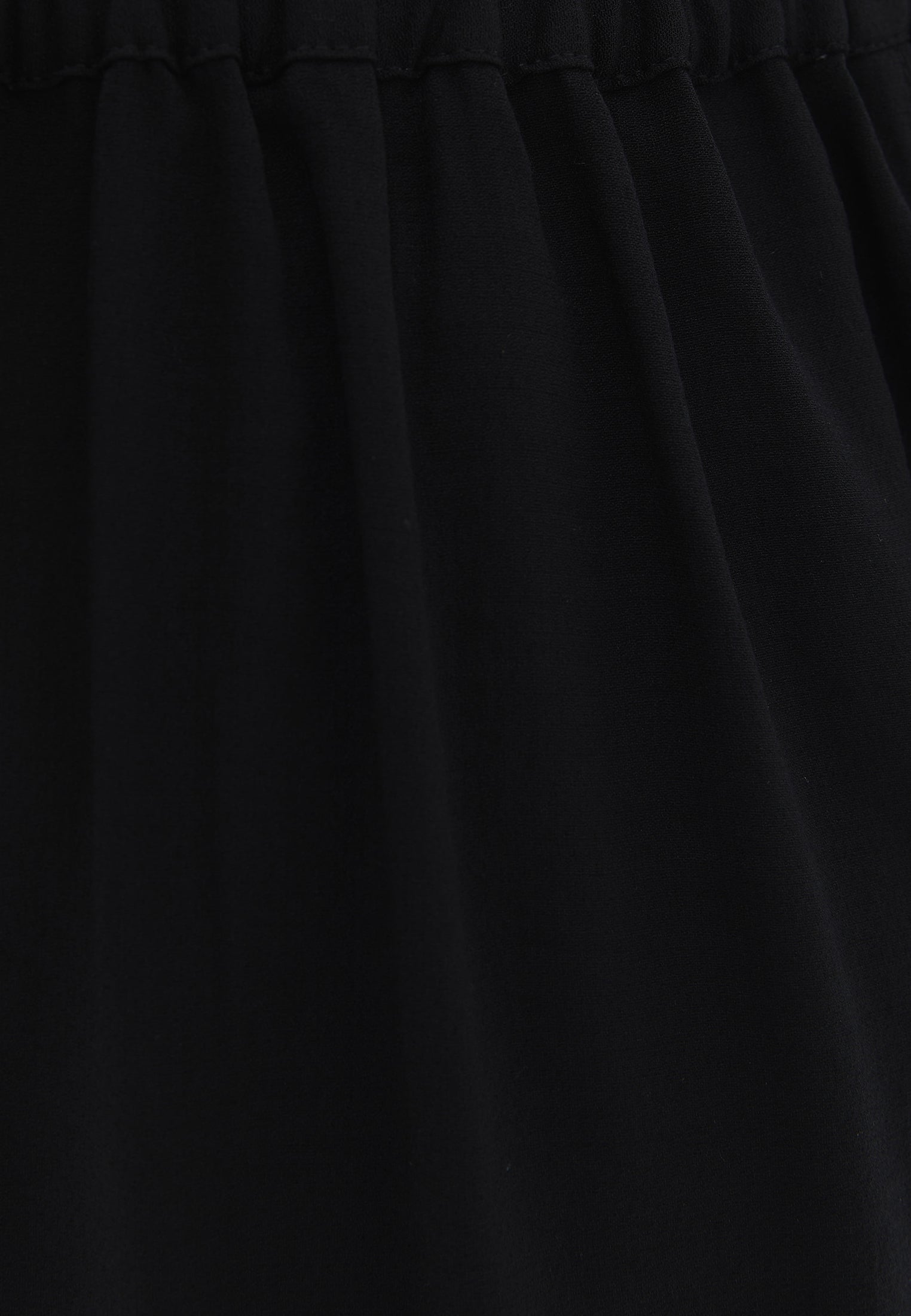 Viscose trousers - BLACK