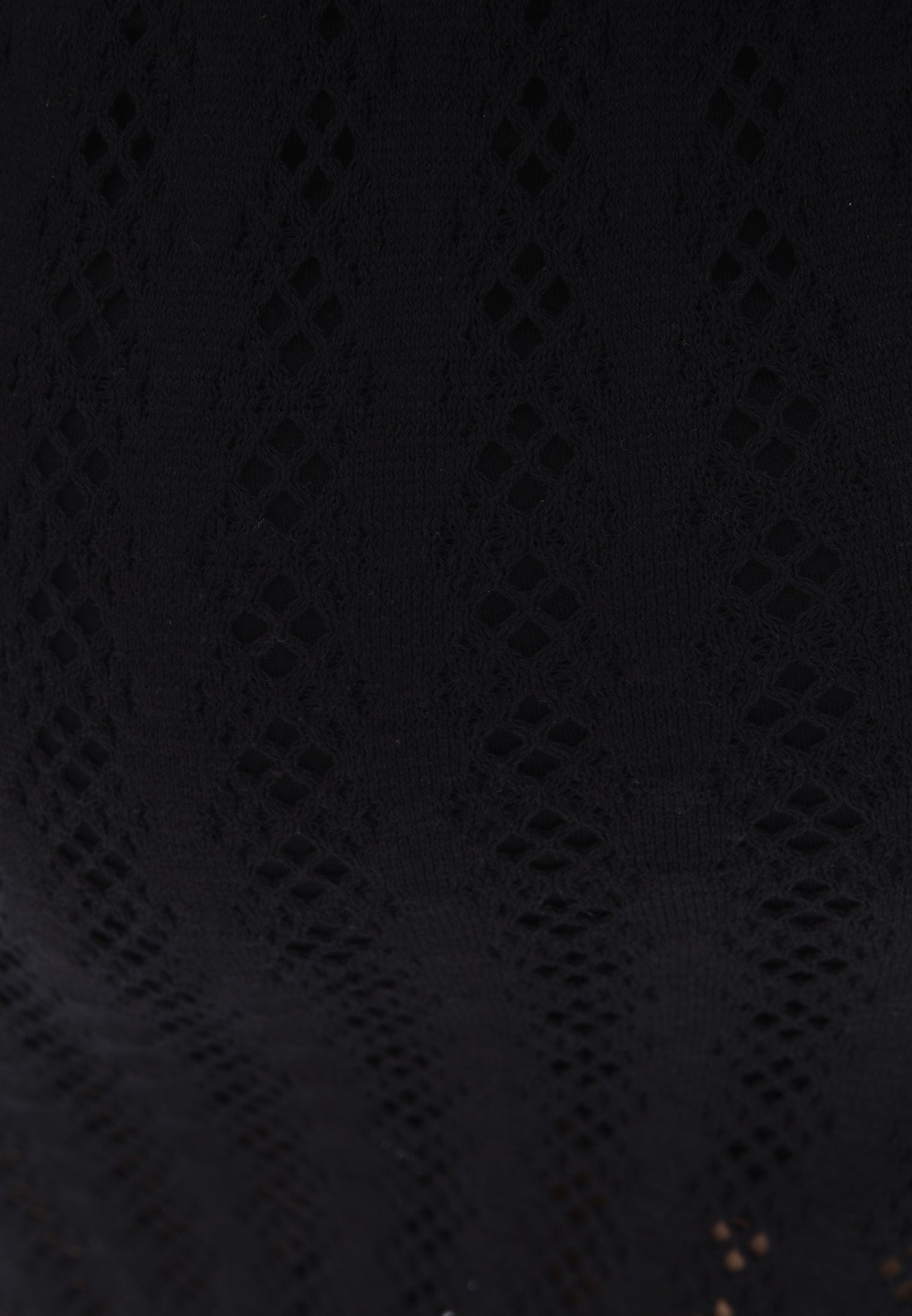 Cotton maxi skirt - BLACK