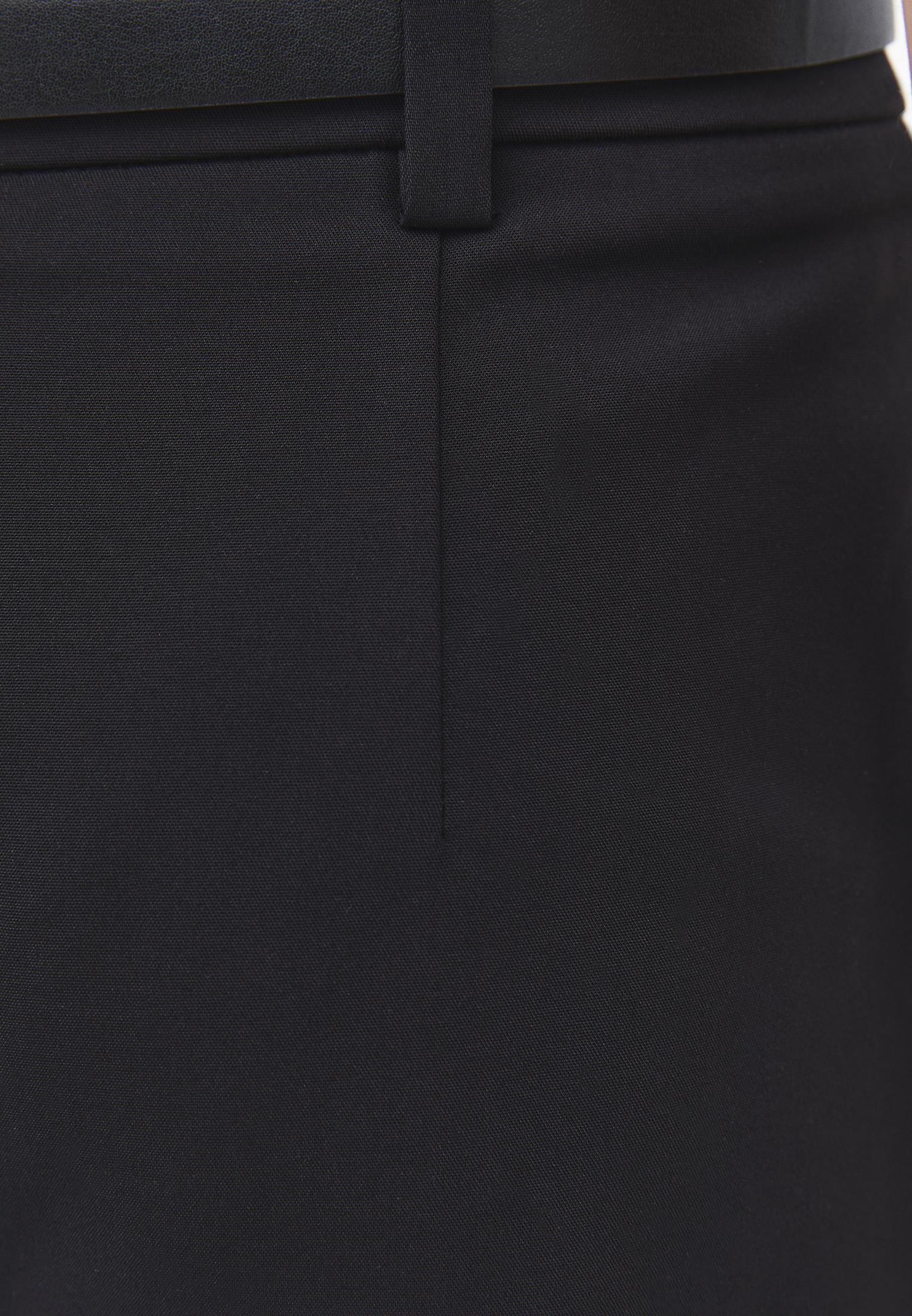 High Waist Shorts With Pockets - BLACK