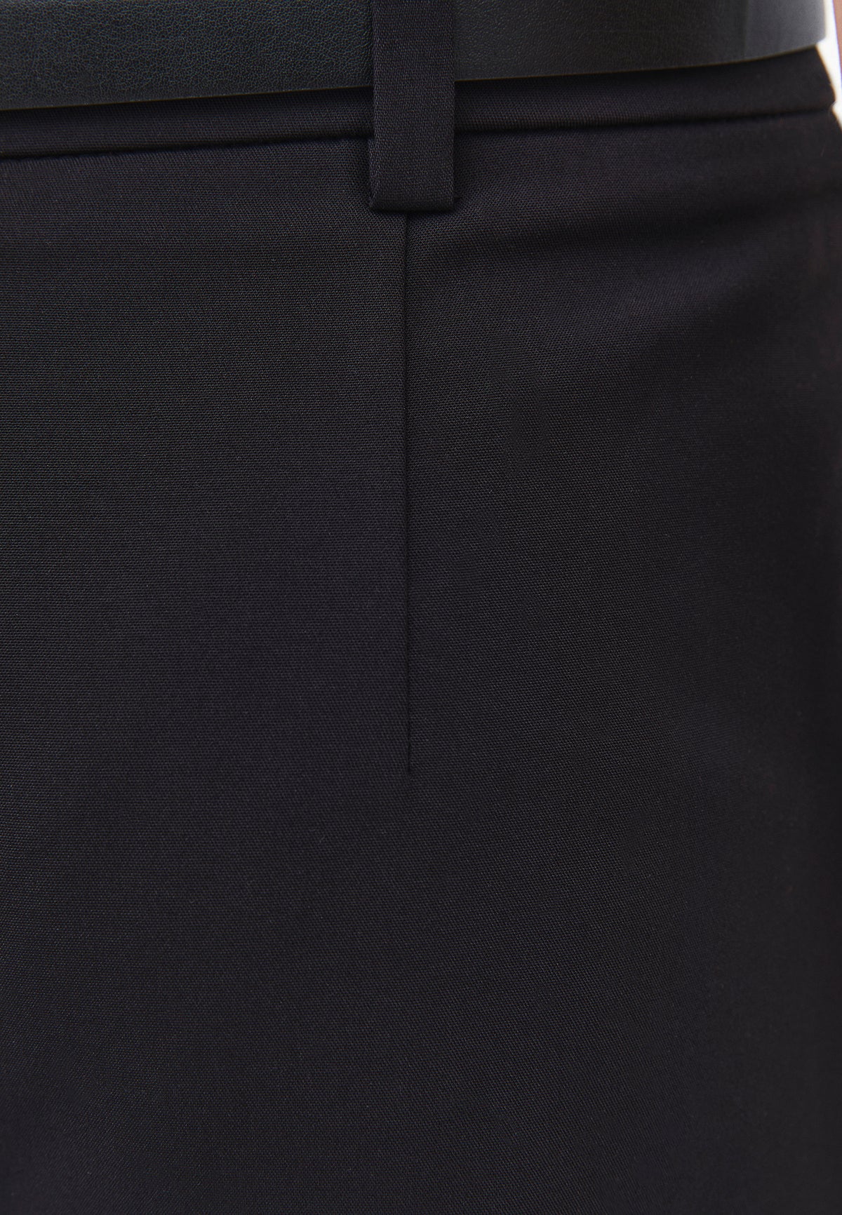 High Waist Shorts With Pockets - Black
