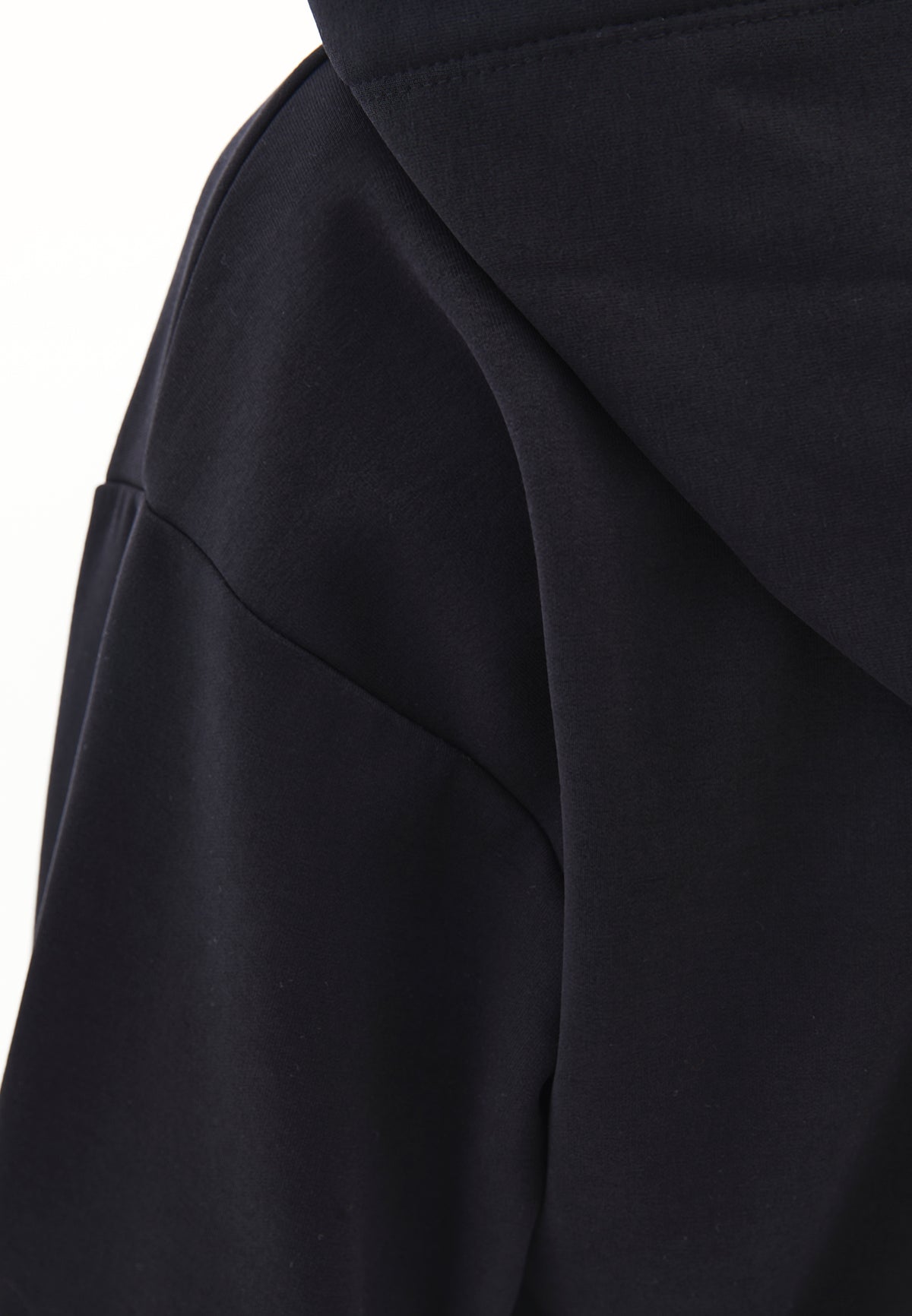 Hooded Oversize Sweatshirt - Black