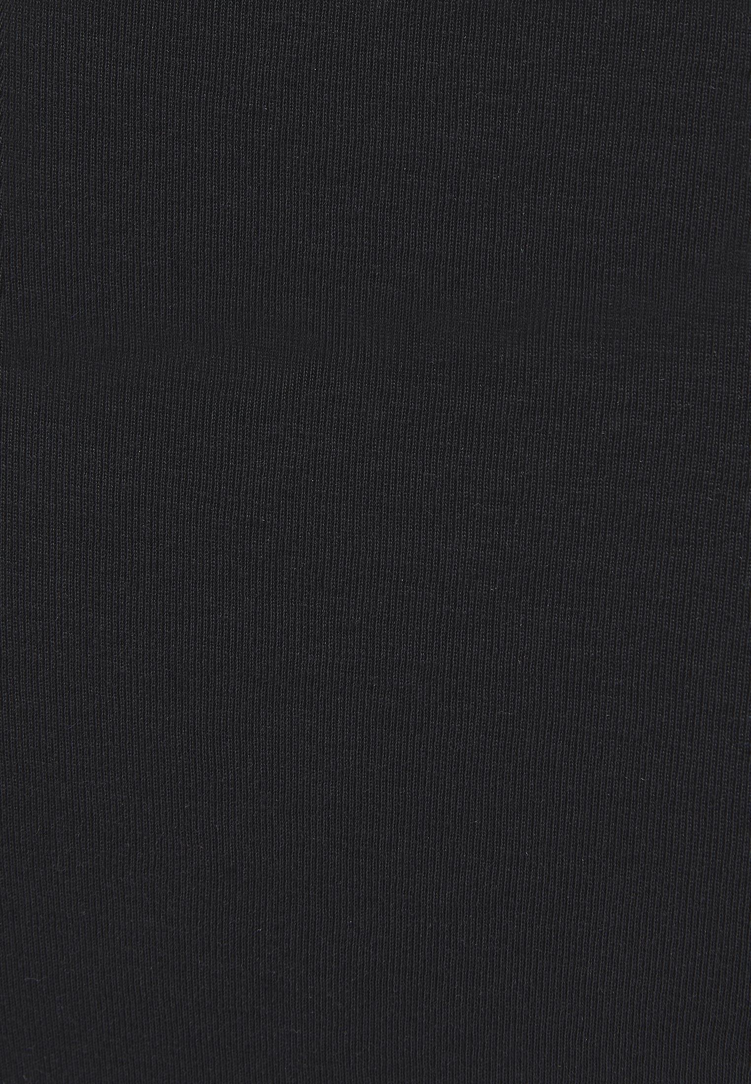 Women's Crew Neck Short Sleeve T-Shirt - BLACK