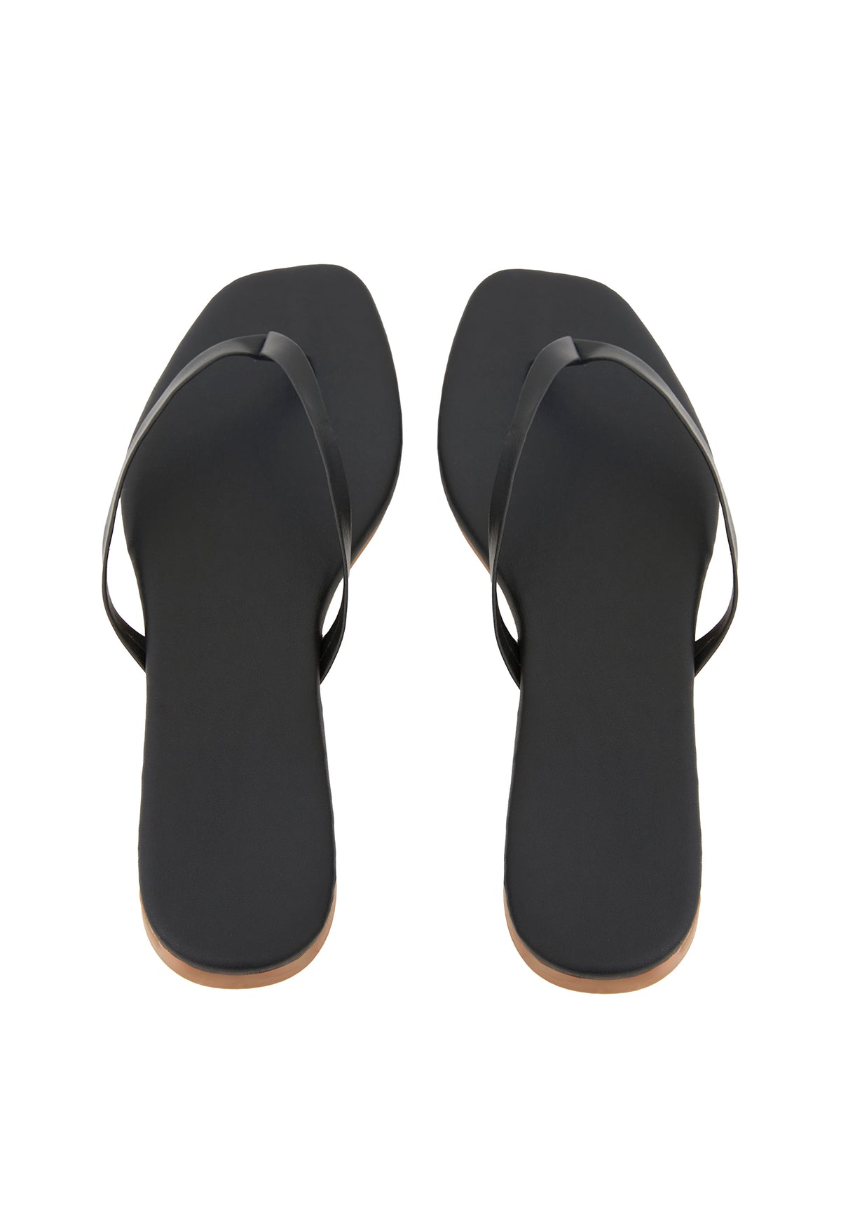Women Polyurethane Slipper - BLACK