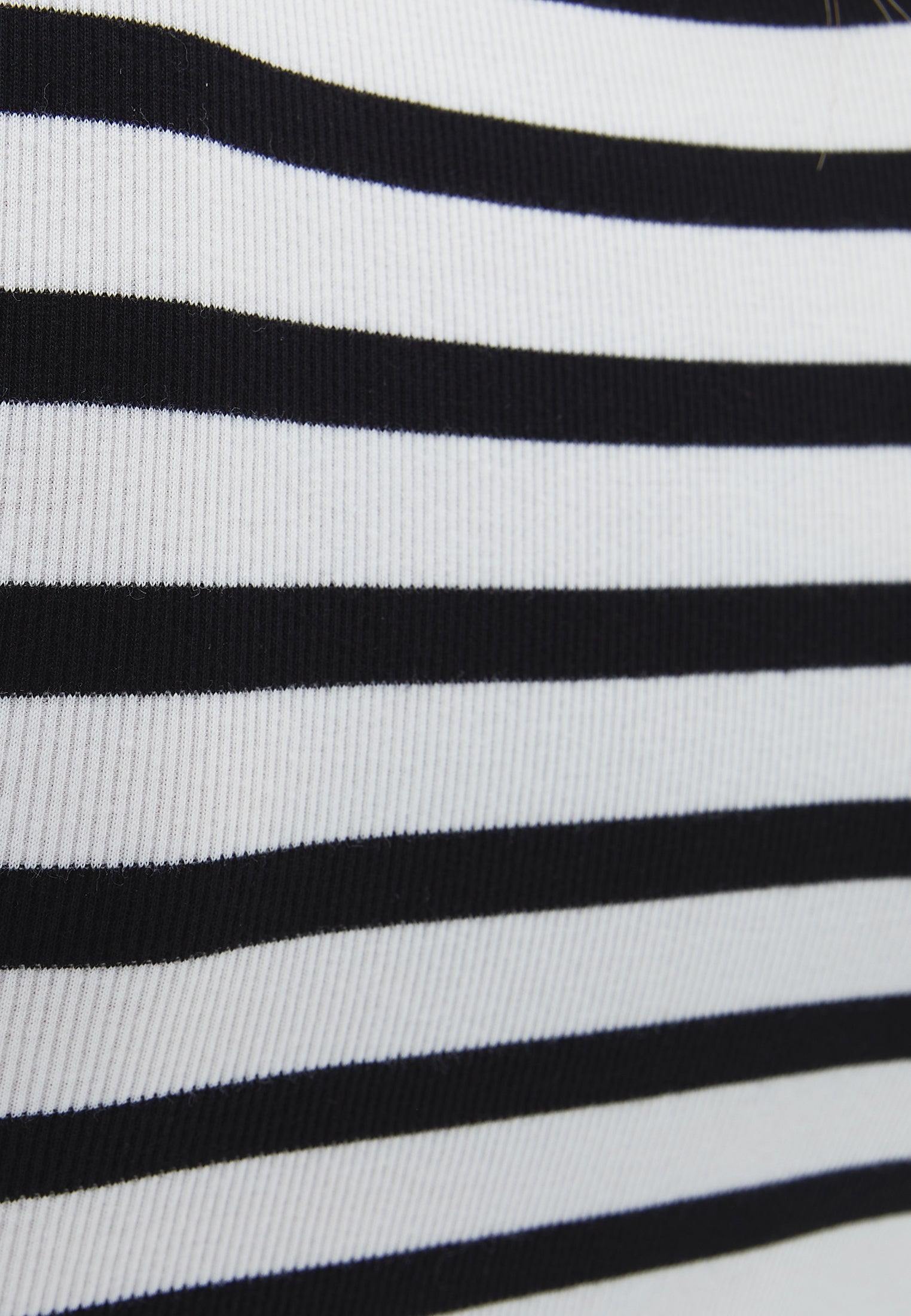 Sleeveless barbell collar tank top - WHITE/BLACK