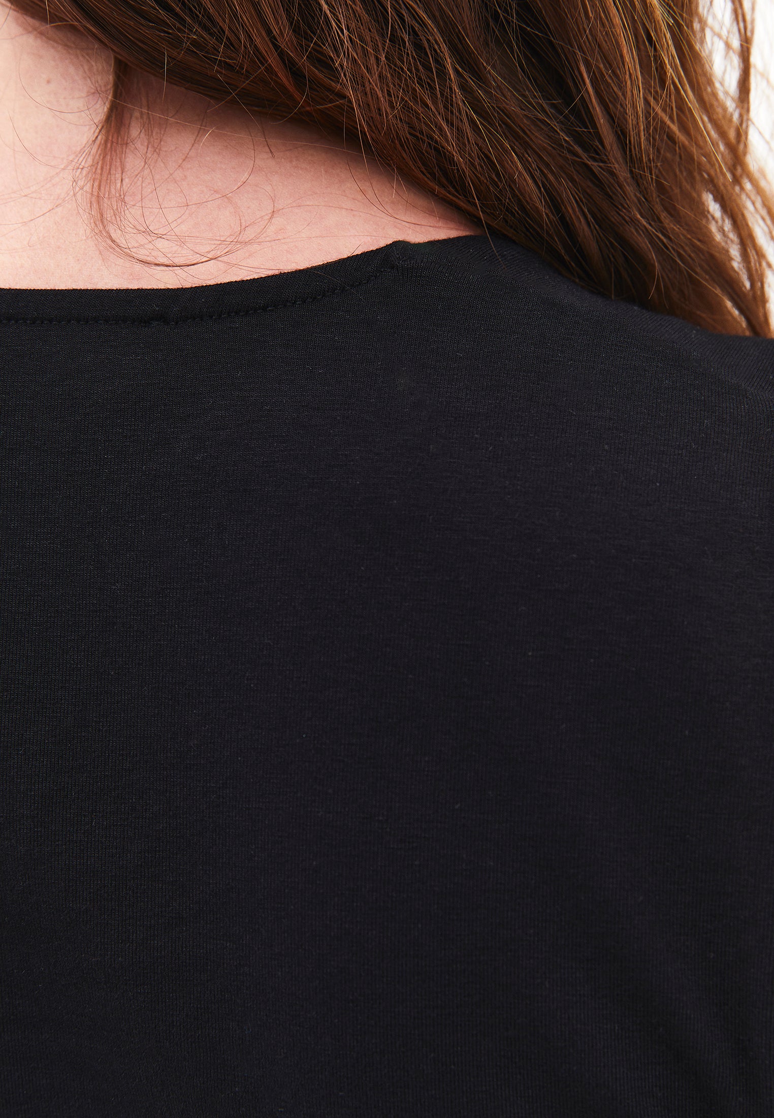 Square Neck Bodycon Standard Tank Top - BLACK