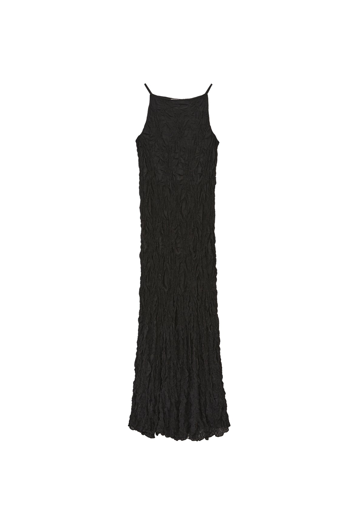 Long Lace Dress - Black