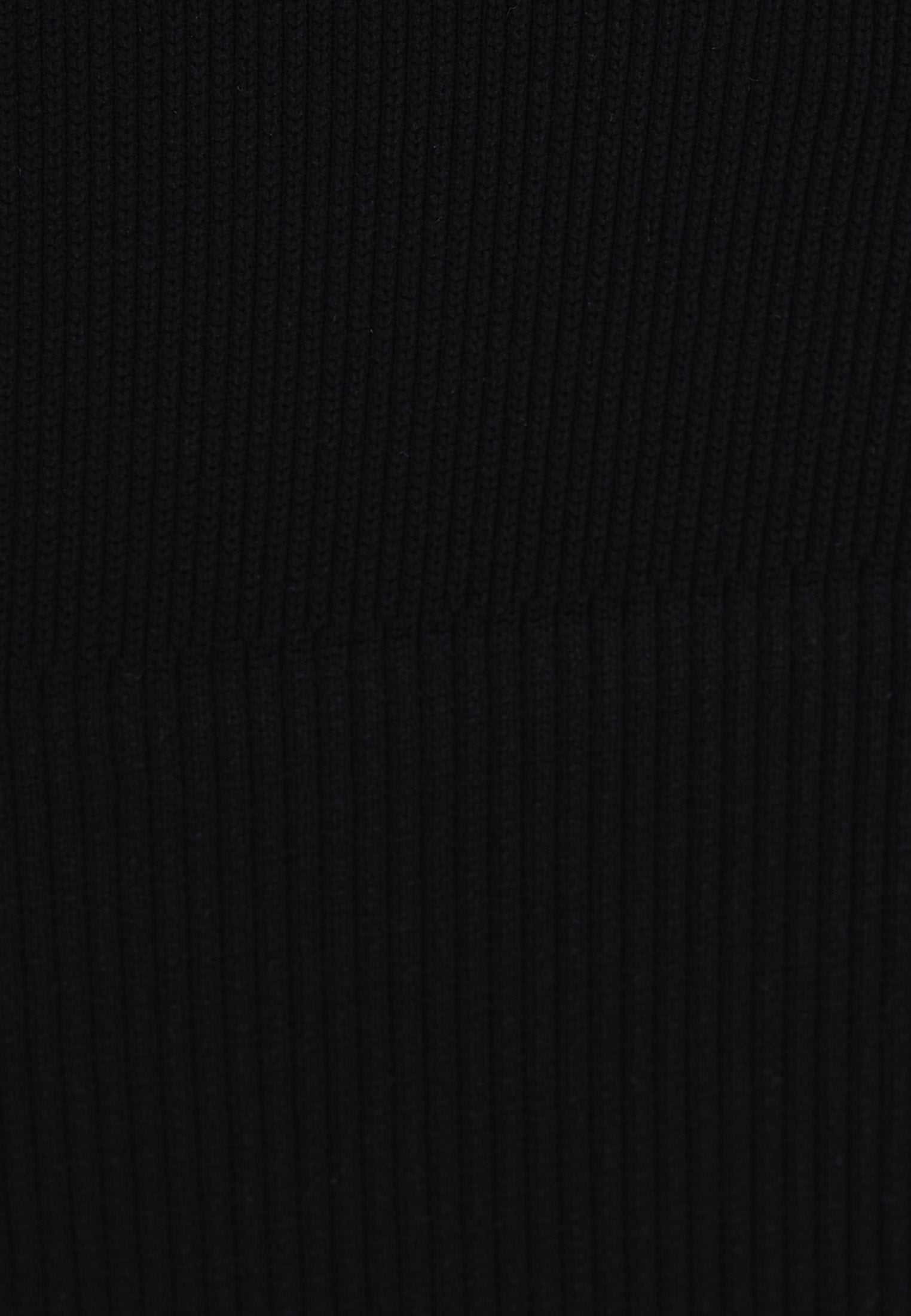 V neck strappy seamless tank top - BLACK