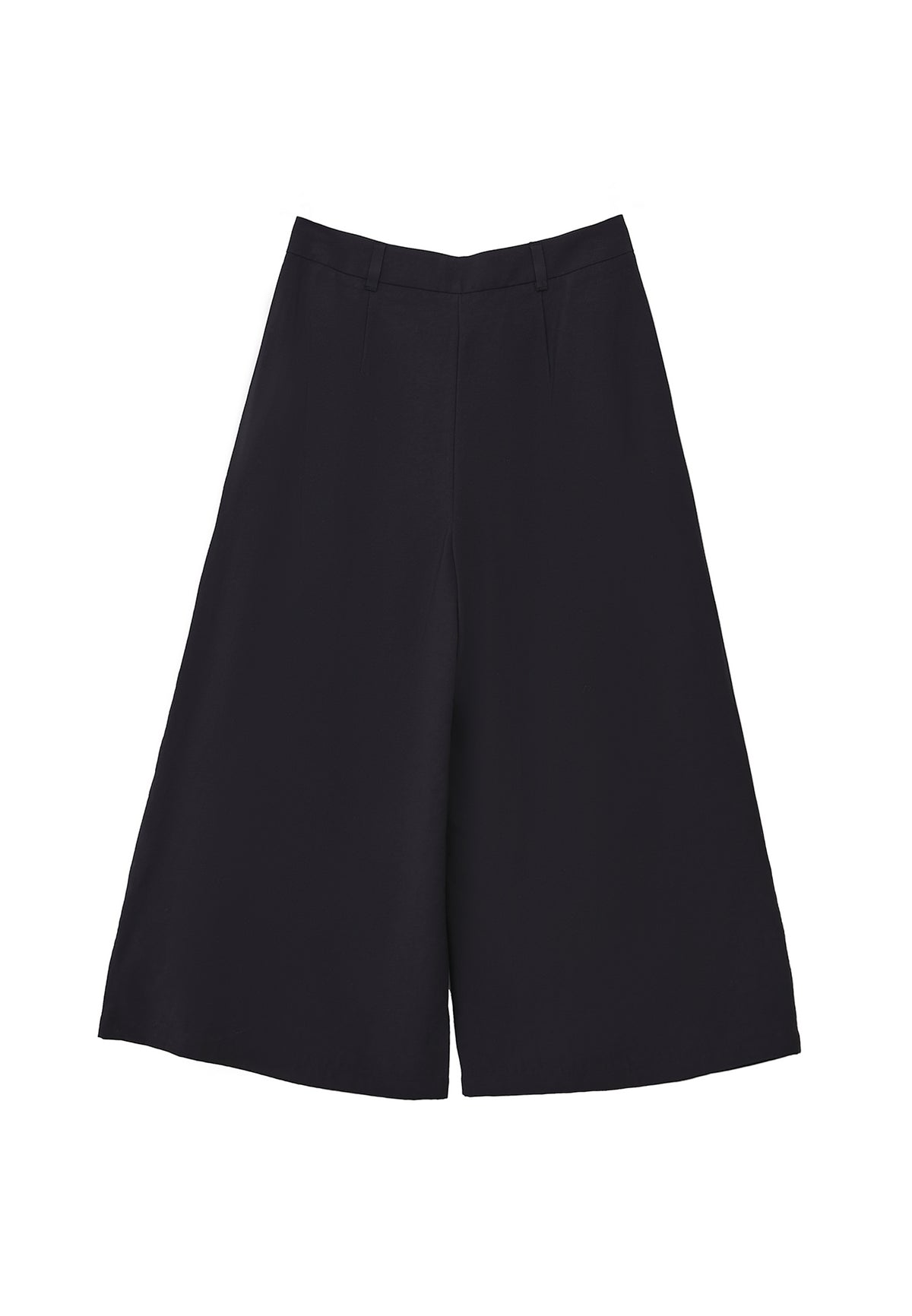 High Waist Wide Leg Pants - Black