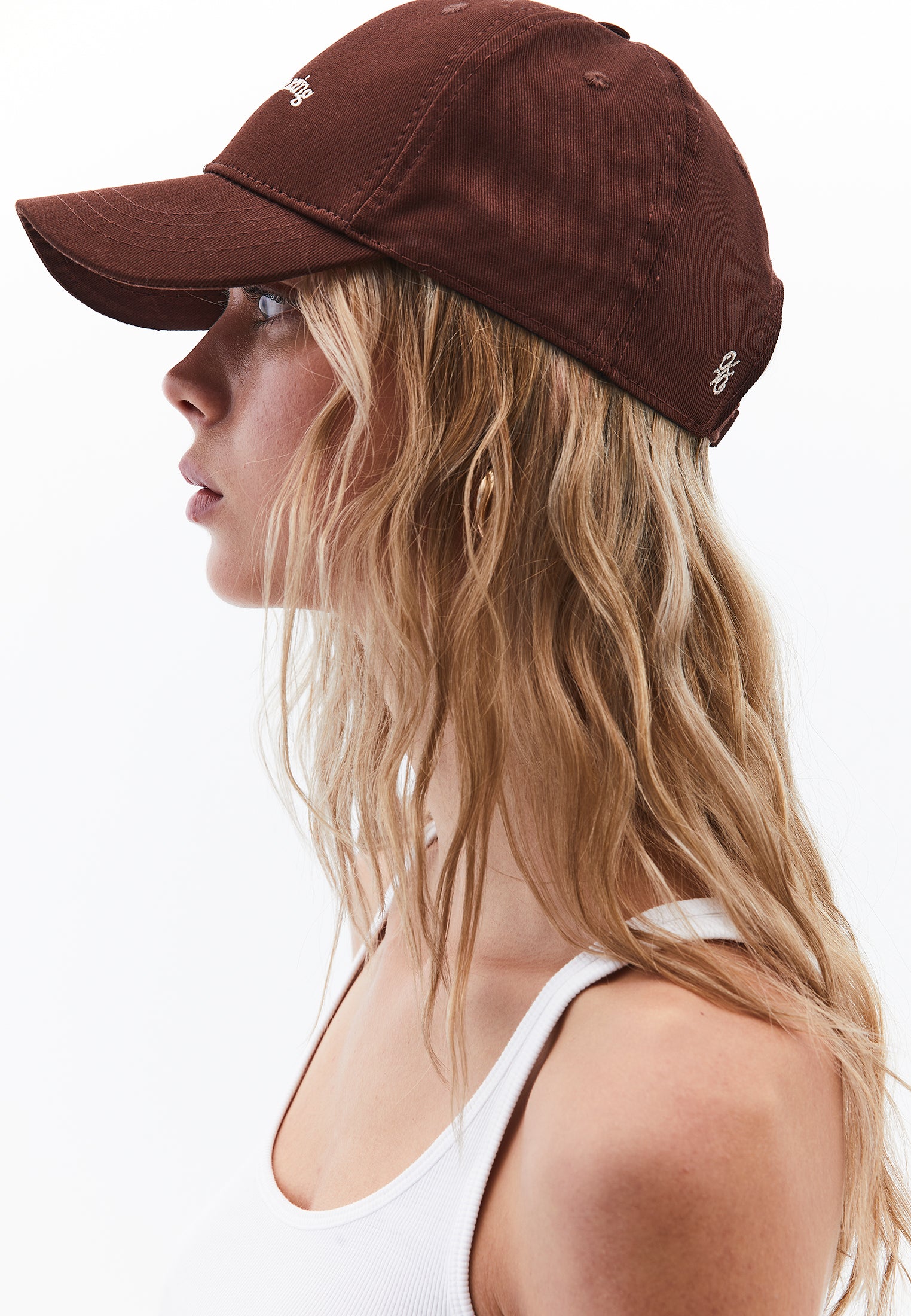 قبعة قطنية - سمراء