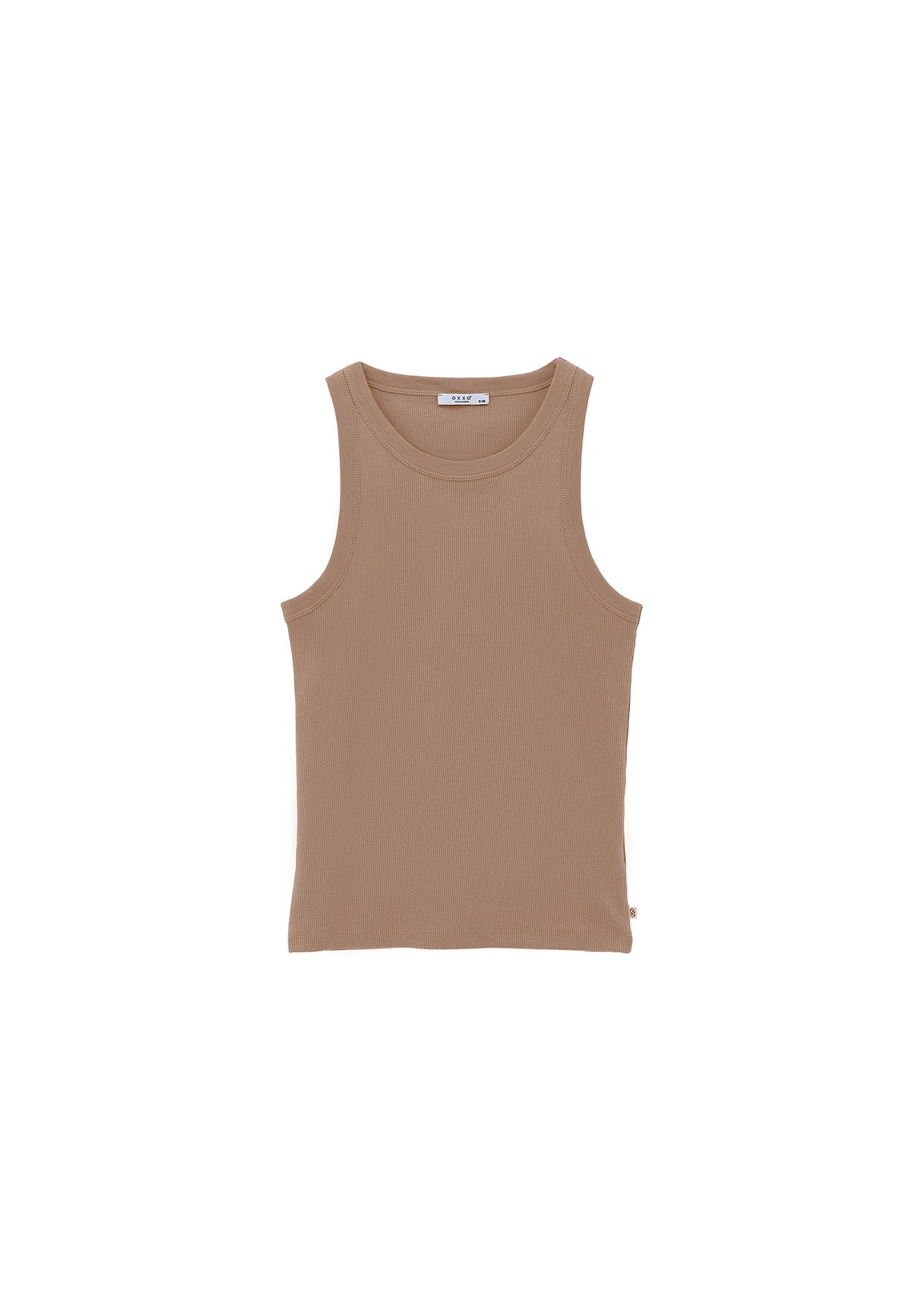 Crew Neck Tank Top - BURRO