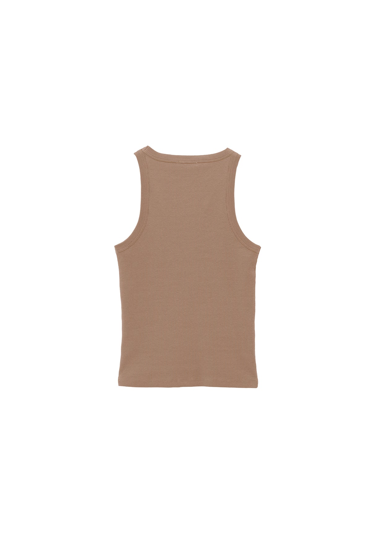 Crew Neck Tank Top - BURRO