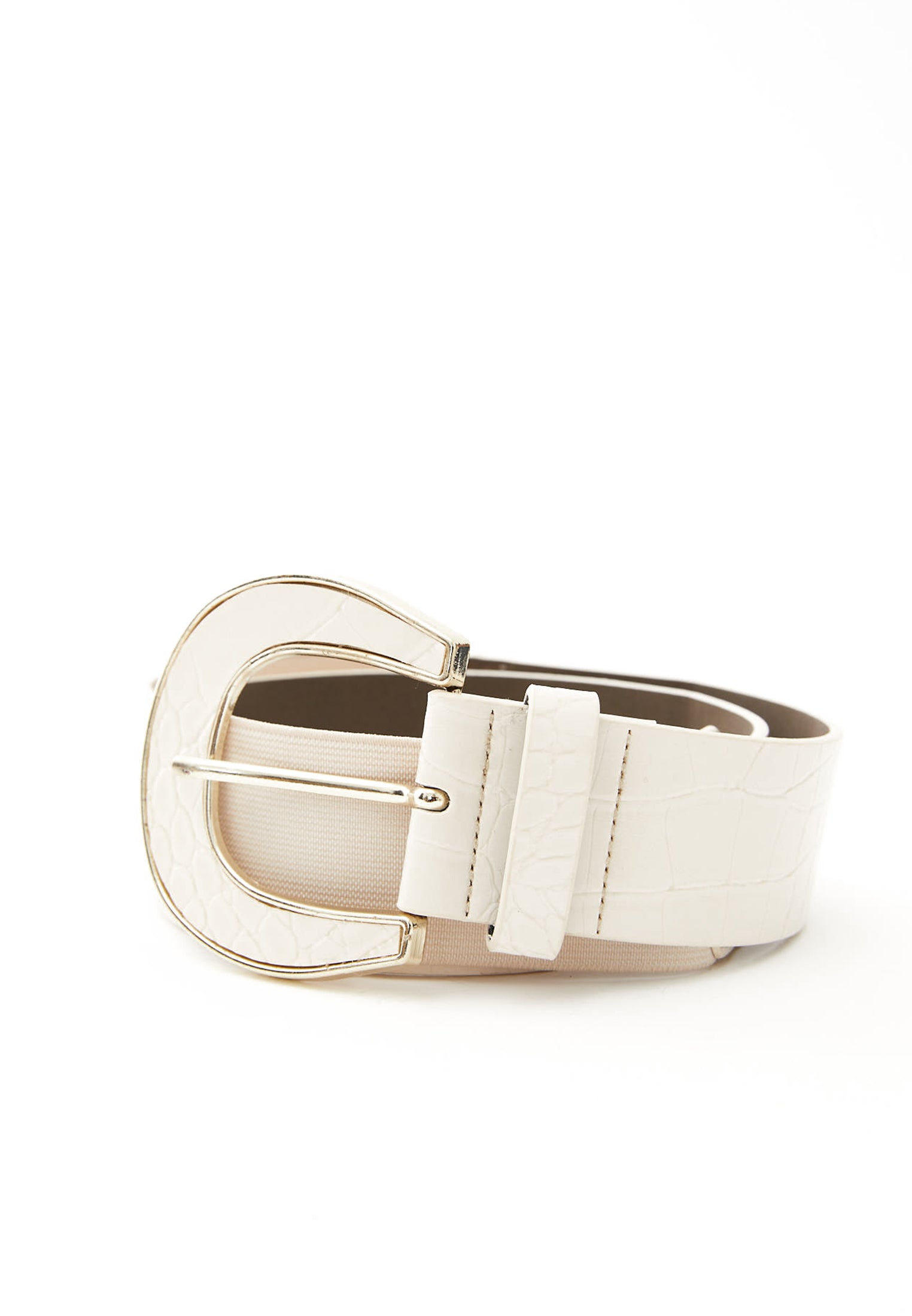 FASHION WAIST BELT - BUTTERCREAM