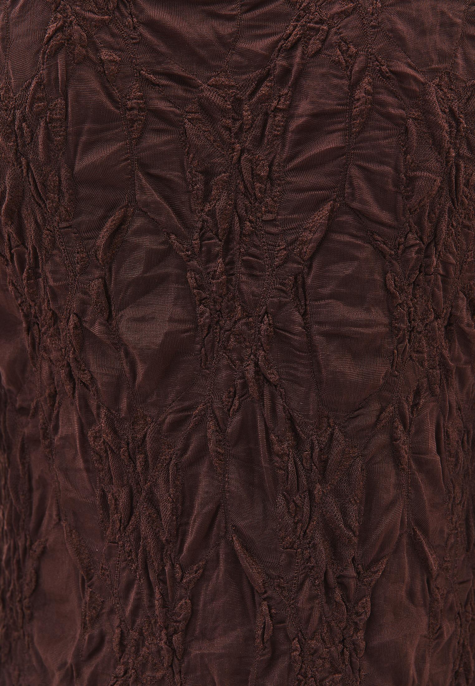 Long Lace Dress - CHICORY COFFEE