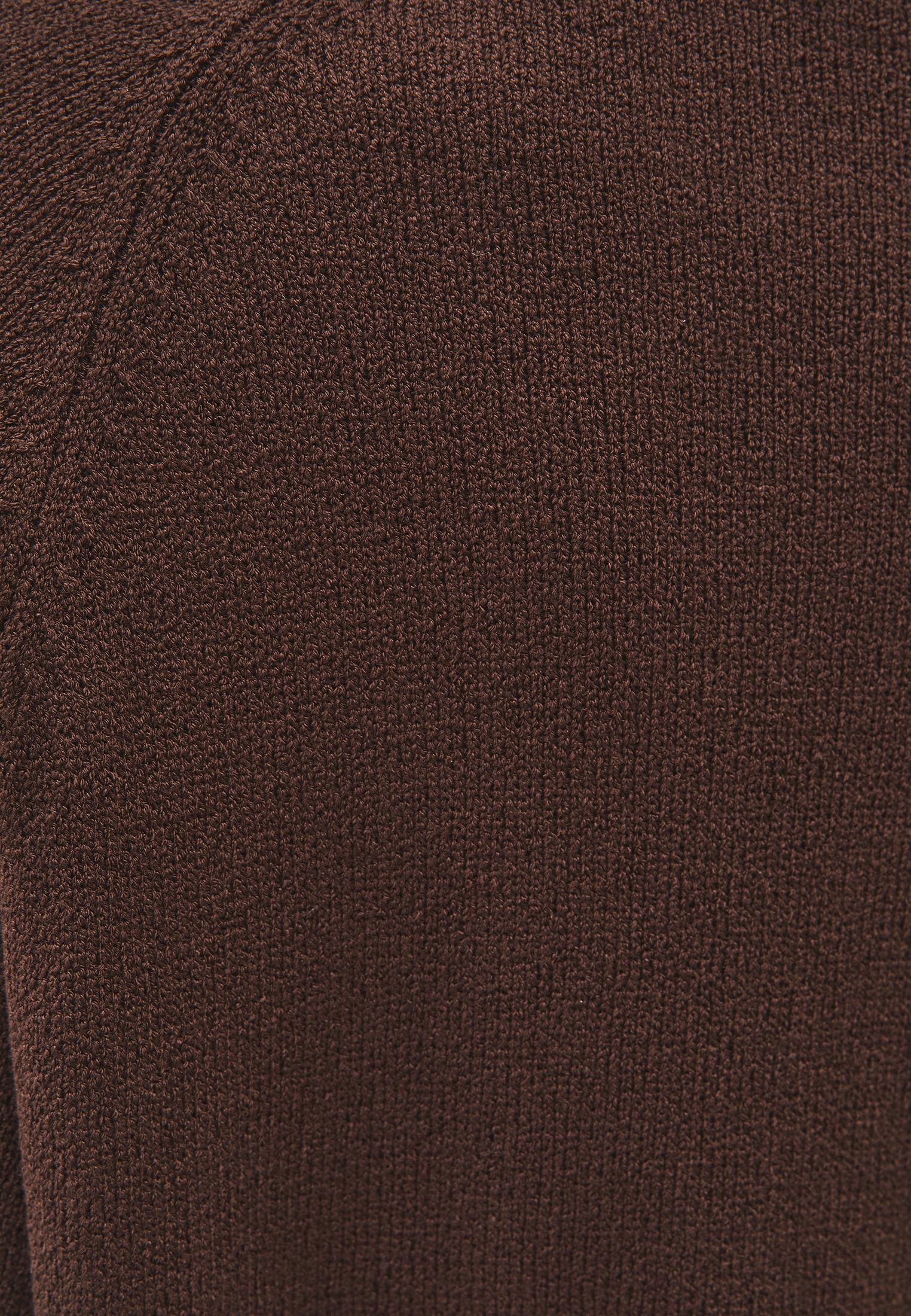 Raglan Sleeve Loose Fit Crew Neck Sweater - CHICORY COFFEE