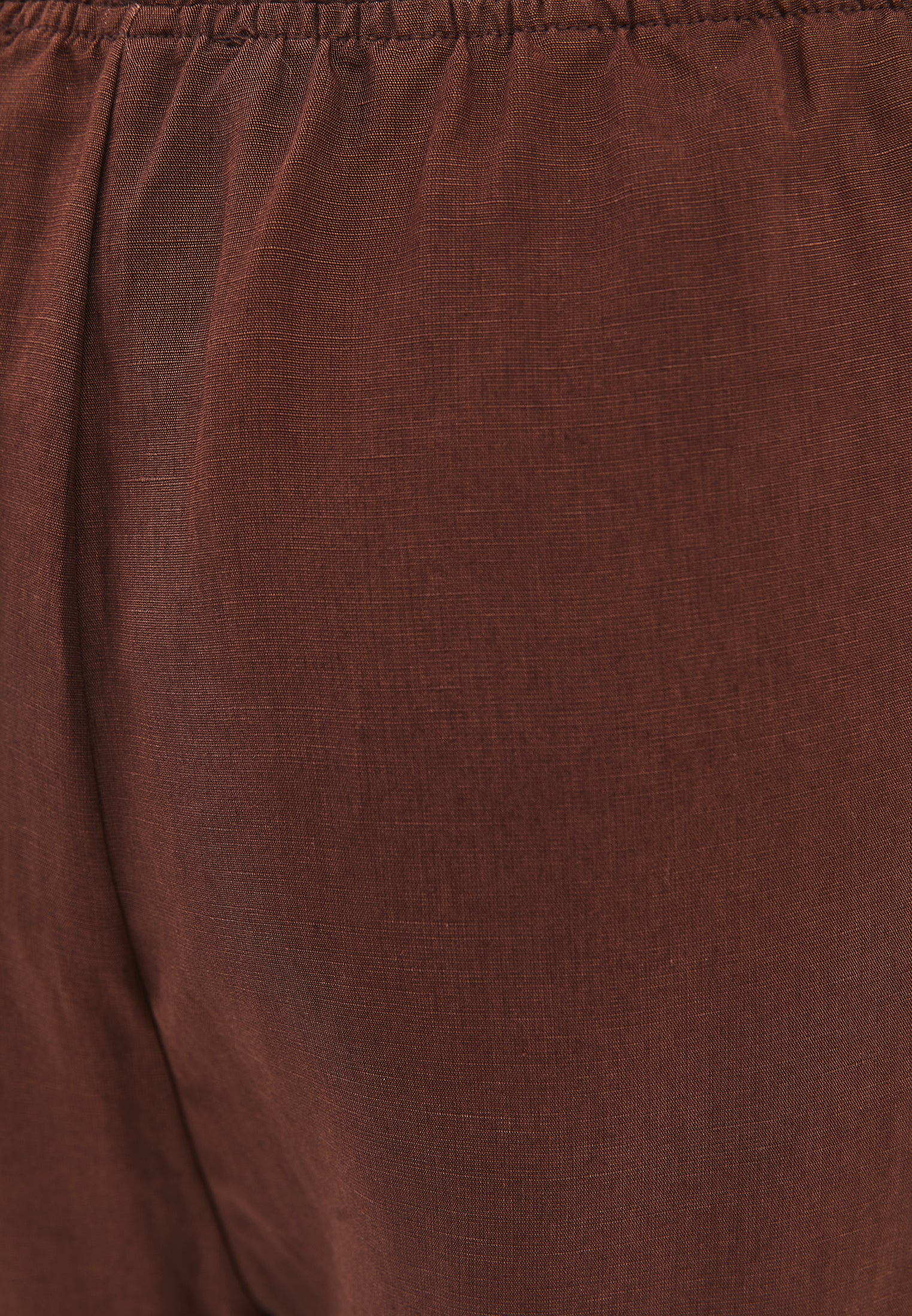 Balloon form pants - CHICORY COFFEE