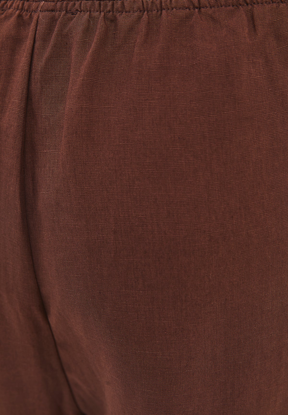 Balloon Form Pants - Brown