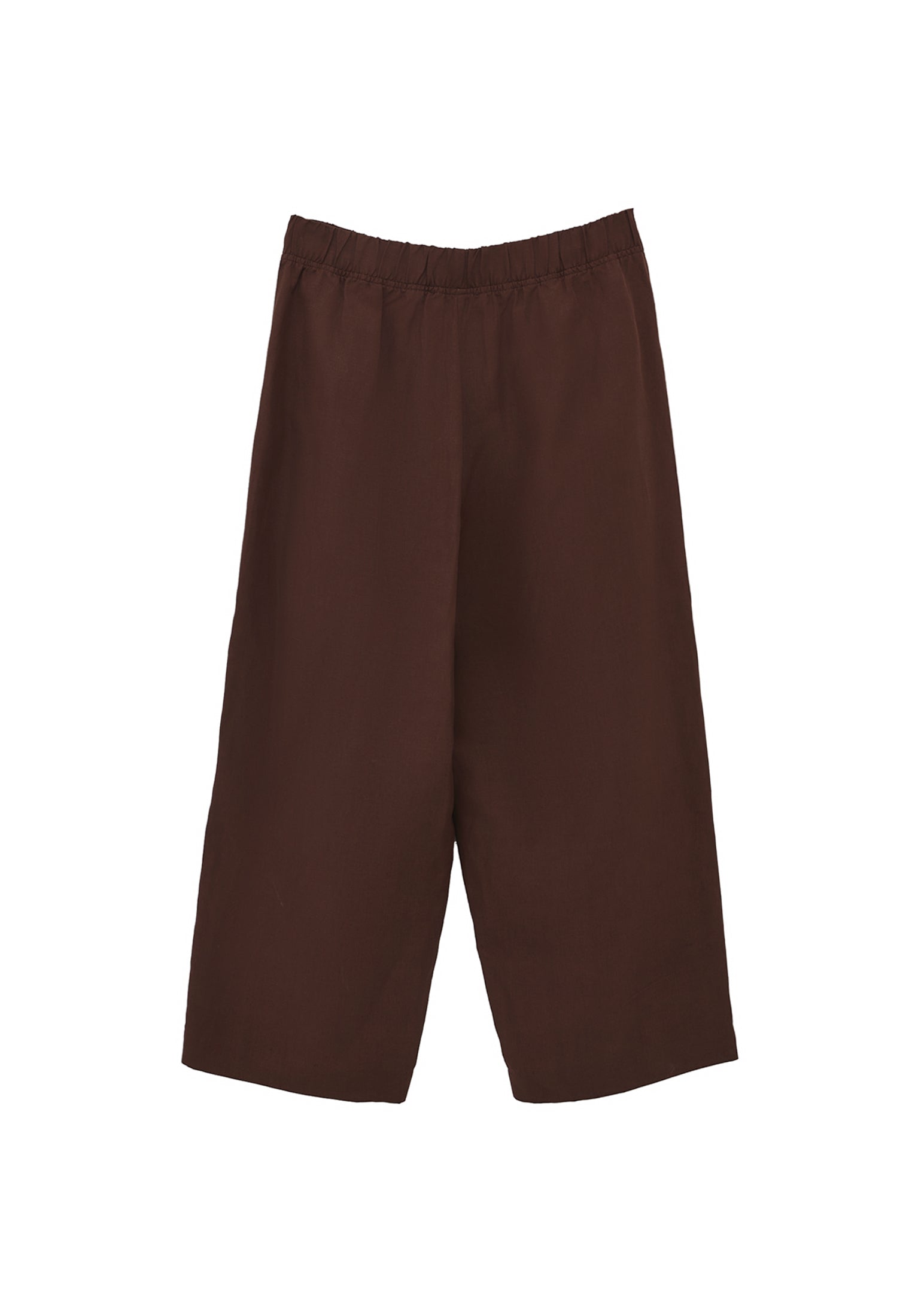 Balloon form pants - CHICORY COFFEE