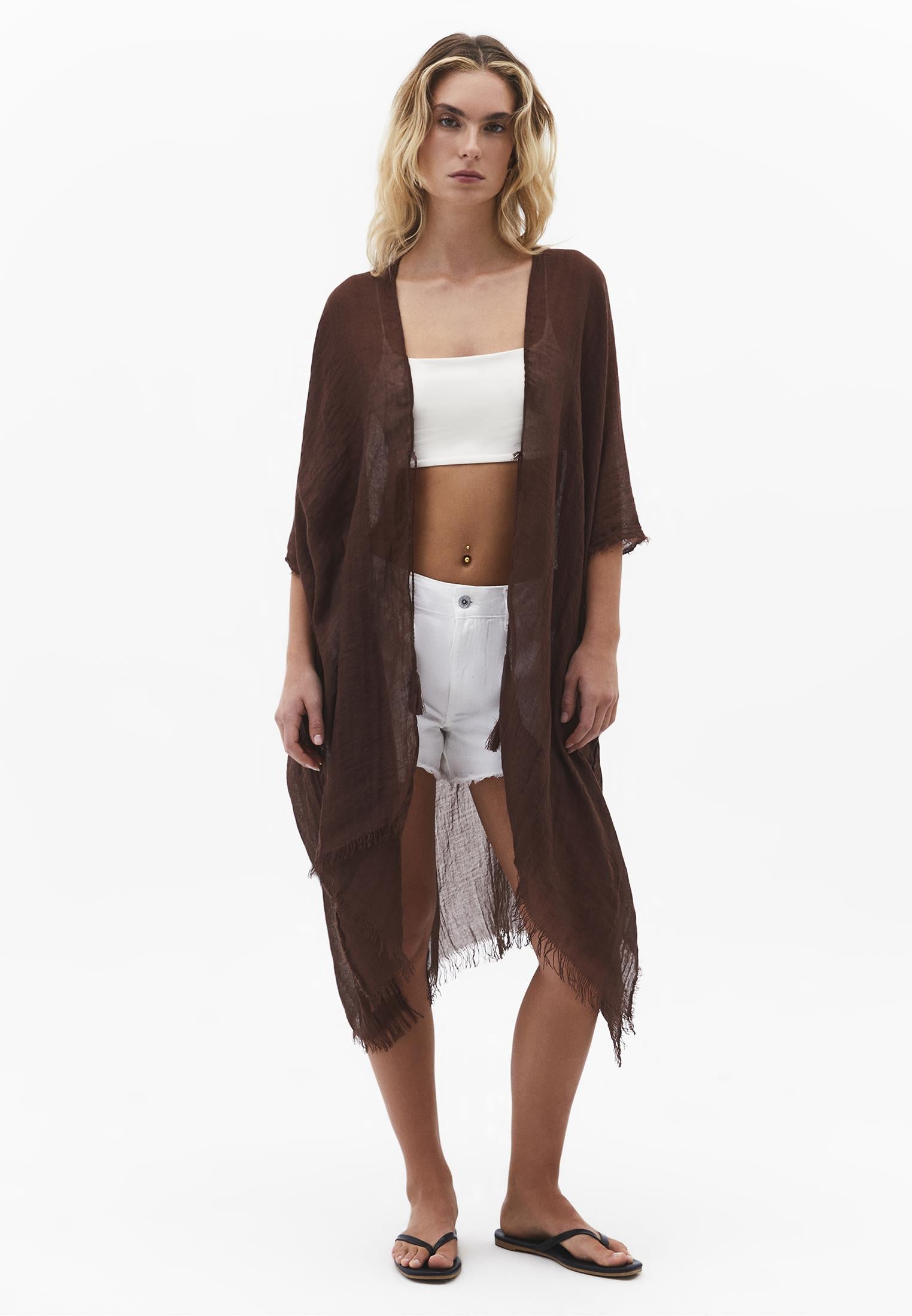 Fular Scarf - CHOCOLATE BROWN