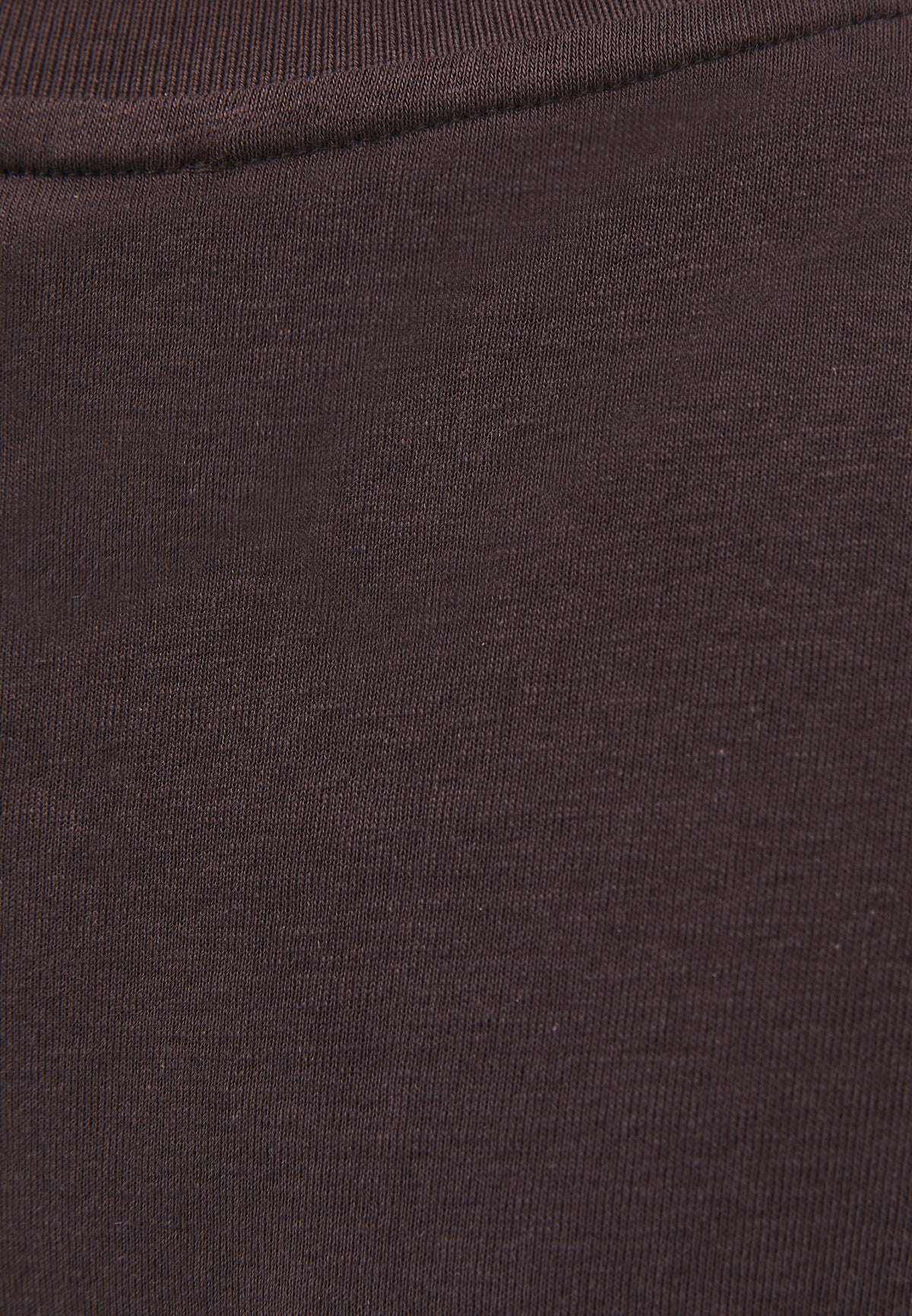 Women's Crew Neck Short Sleeve T-Shirt - CHOCOLATE TORTE