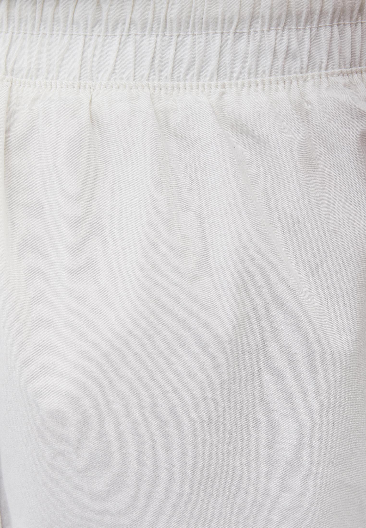 Ultra High Waist Elastic Waistband Tie Shorts - CLOUD DANCER