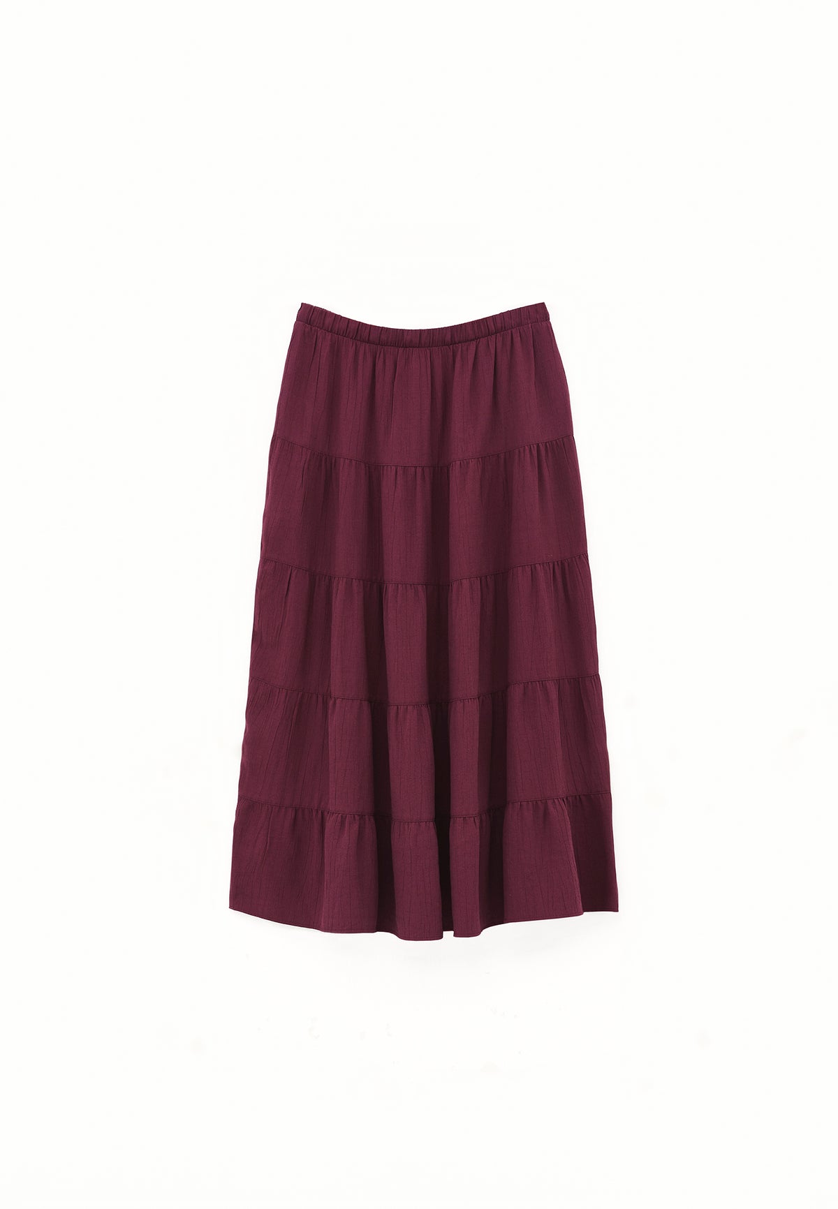 A-Line Midi Skirt - Purple