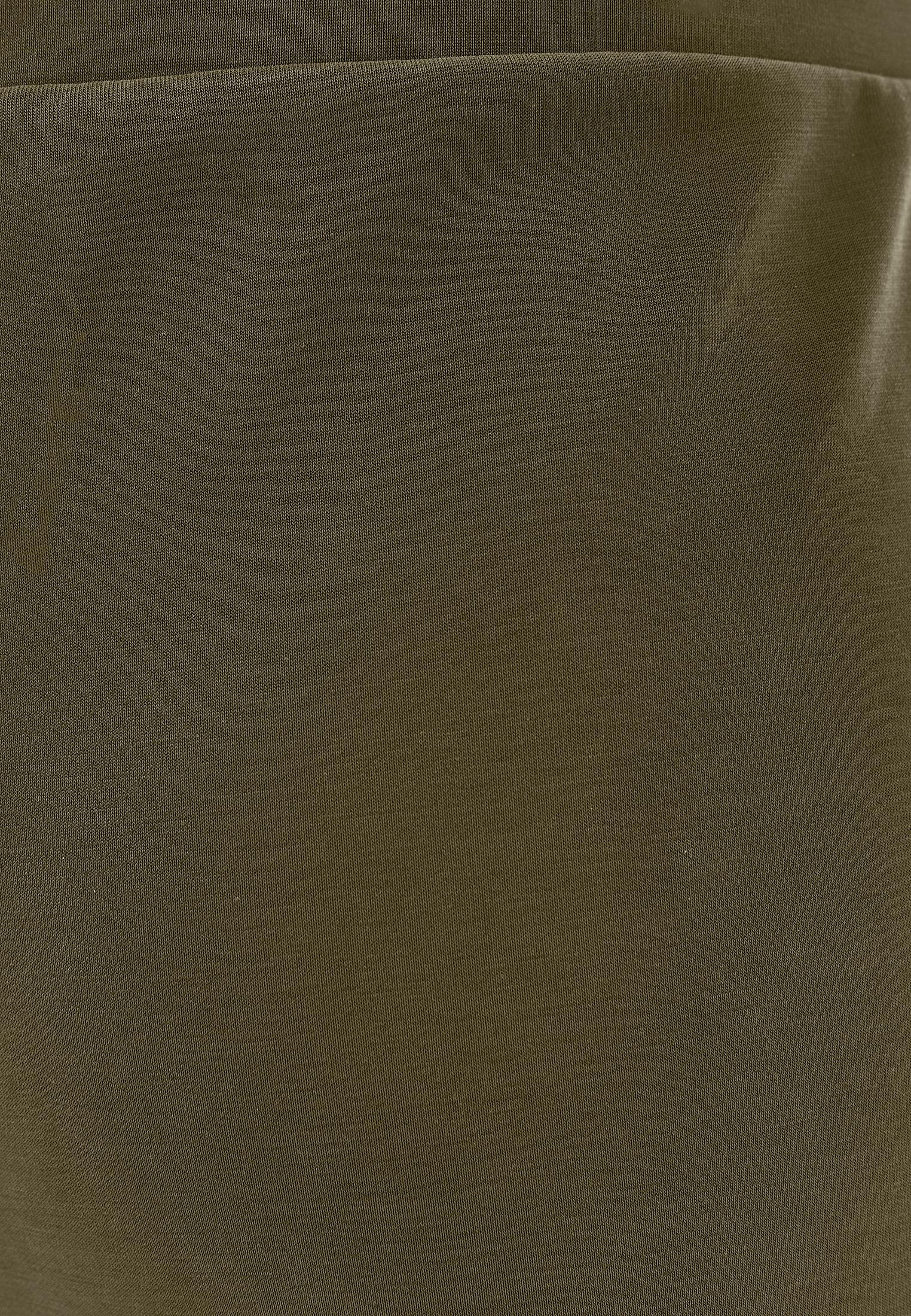High Waist Modal Pants - DARK OLIVE