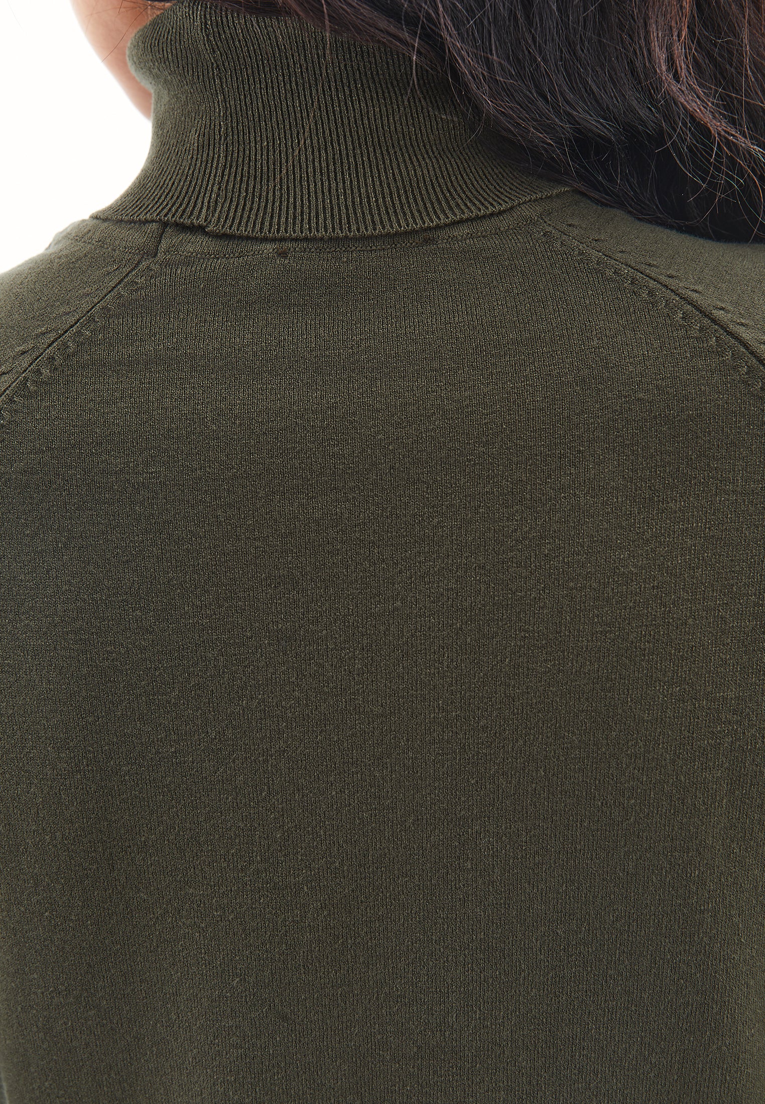 SLIM FIT TURTLENECK SWEATER - DEEP DEPTHS