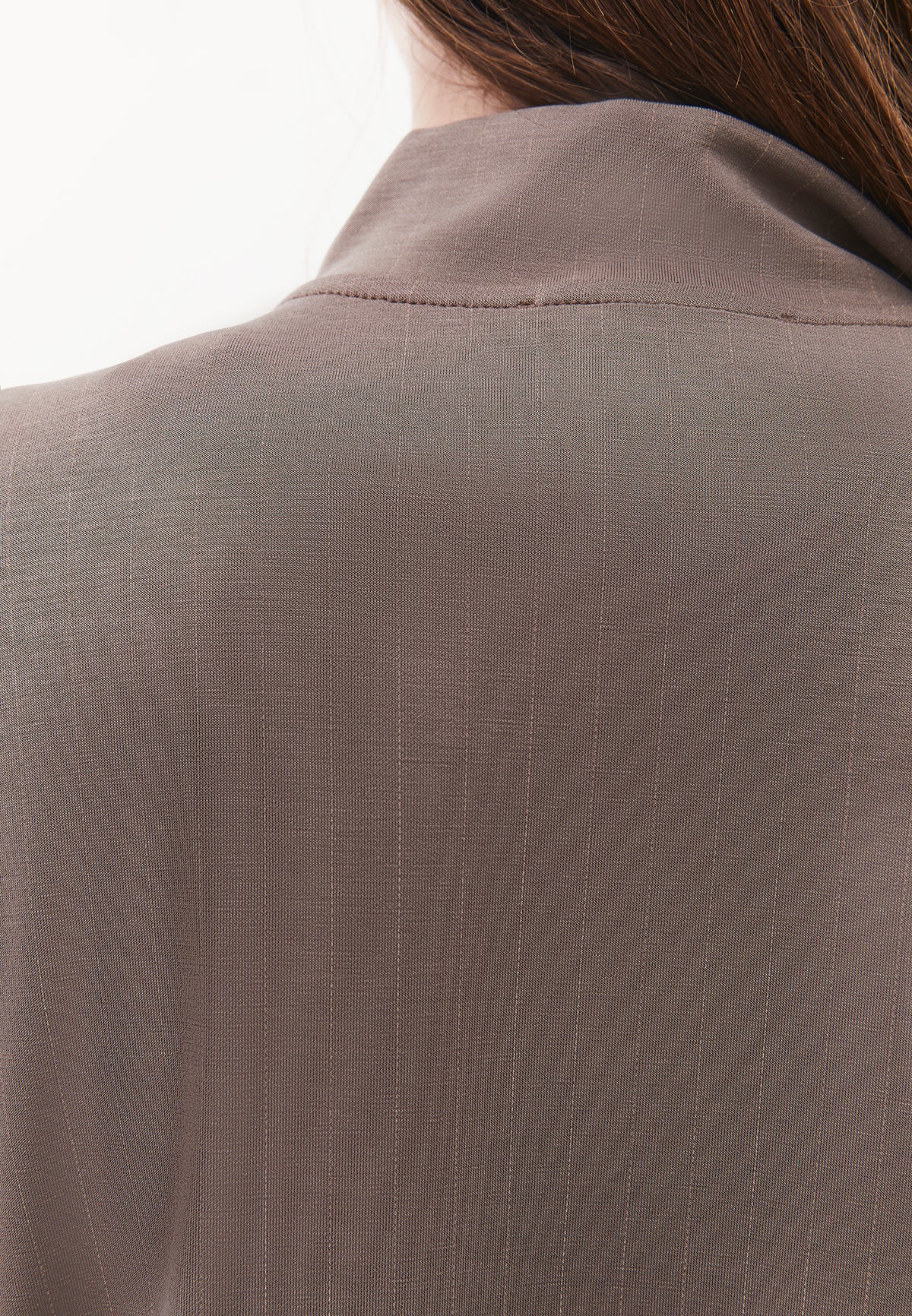 Zip Detailed High Neck Sweatshirt - FALCON