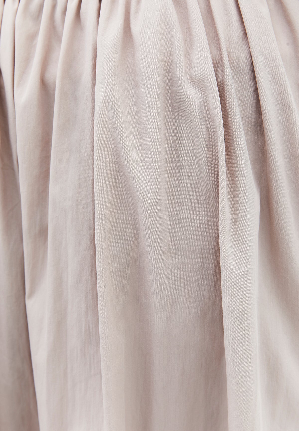 A-Line Long Skirt - Beige