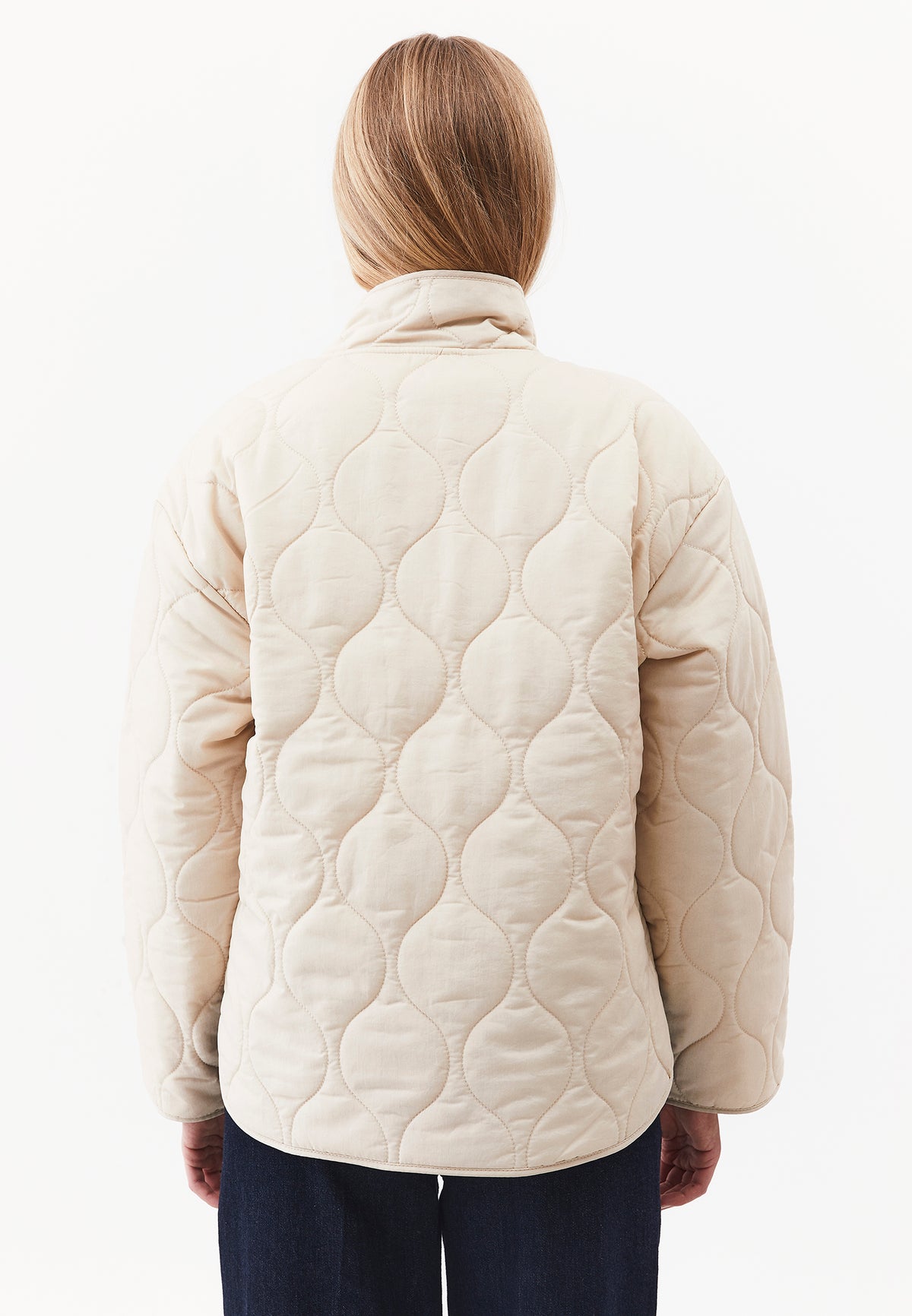 Jacket With Pocket Details - Beige
