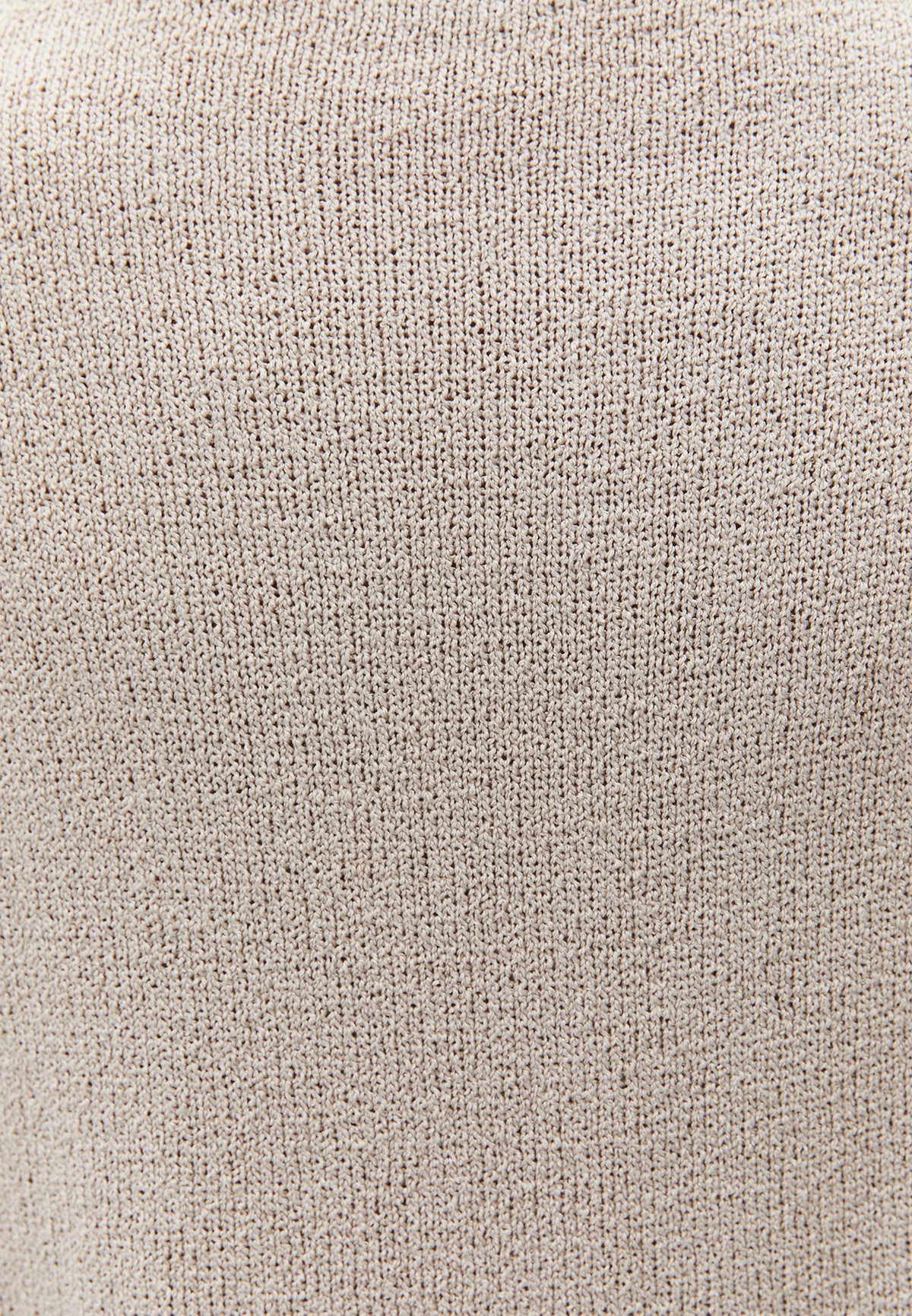 Raglan Sleeve Loose Fit Crew Neck Sweater - Beige