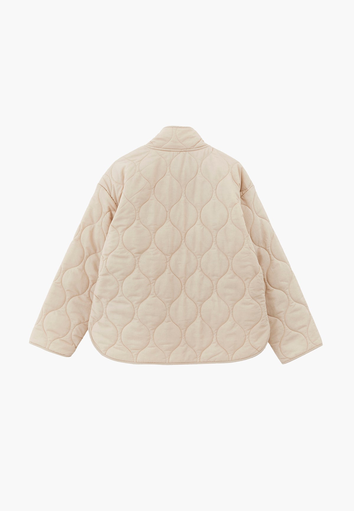Jacket With Pocket Details - Beige