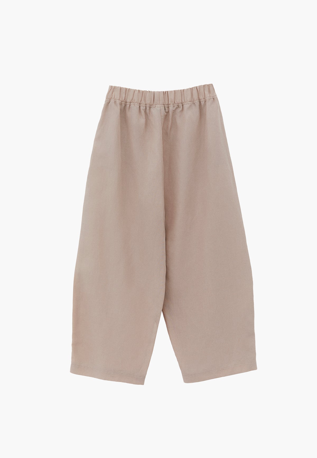 High Waist Carrot Leg Balloon Pants - FEATHER GRAY