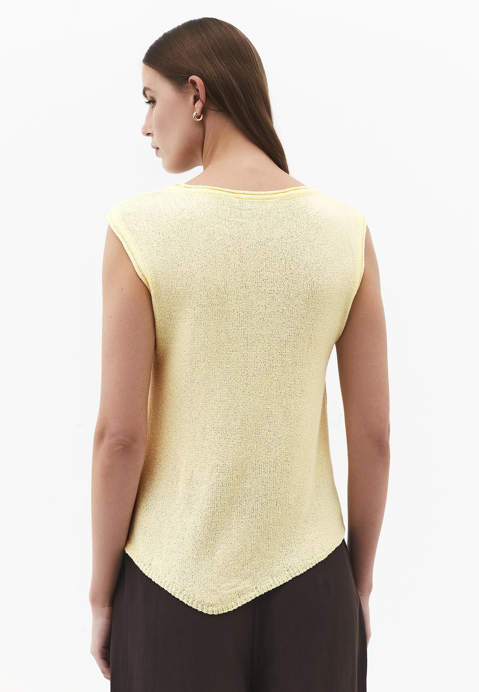Asymmetric Tunic Knit Tank - FLAN