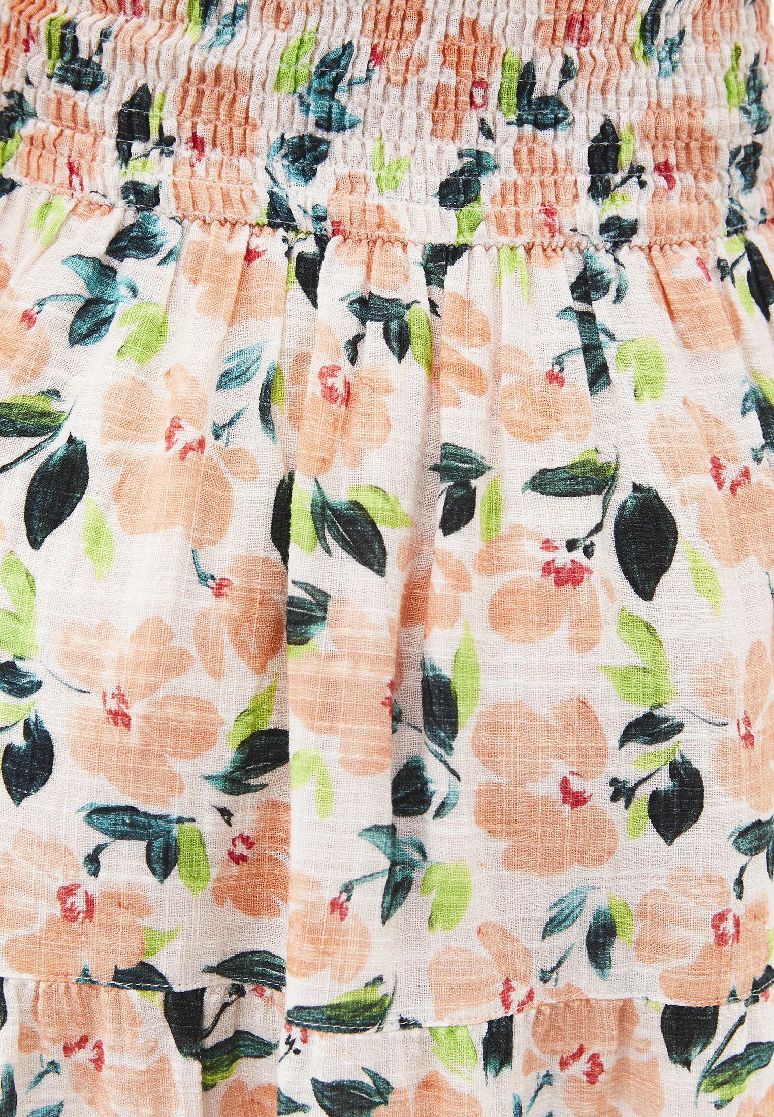 Long Dress With Butterfly Sleeves And Square Neckline - FLOWER COMB