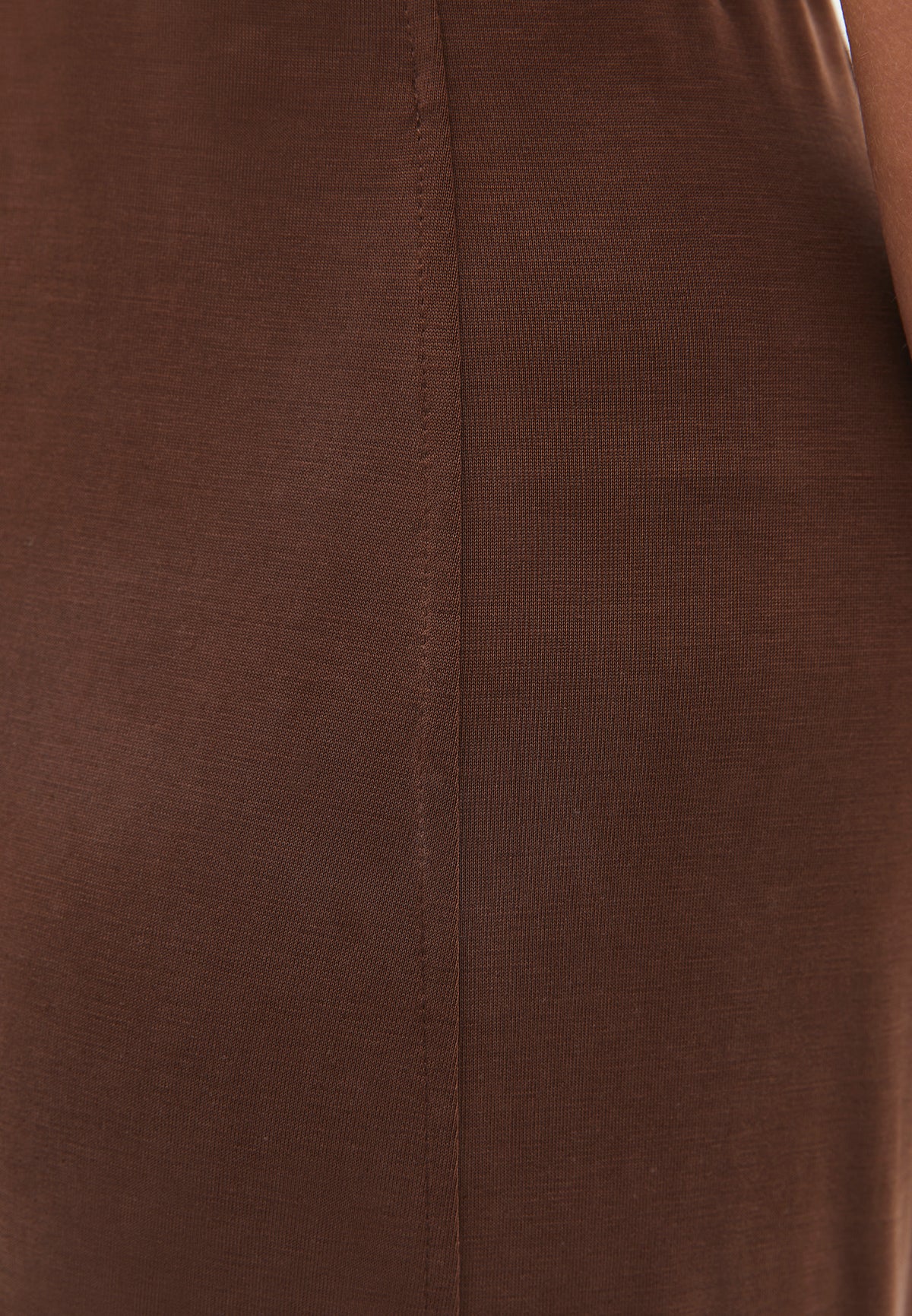 High Waist A Line Midi Skirt - FONDUE FUDGE